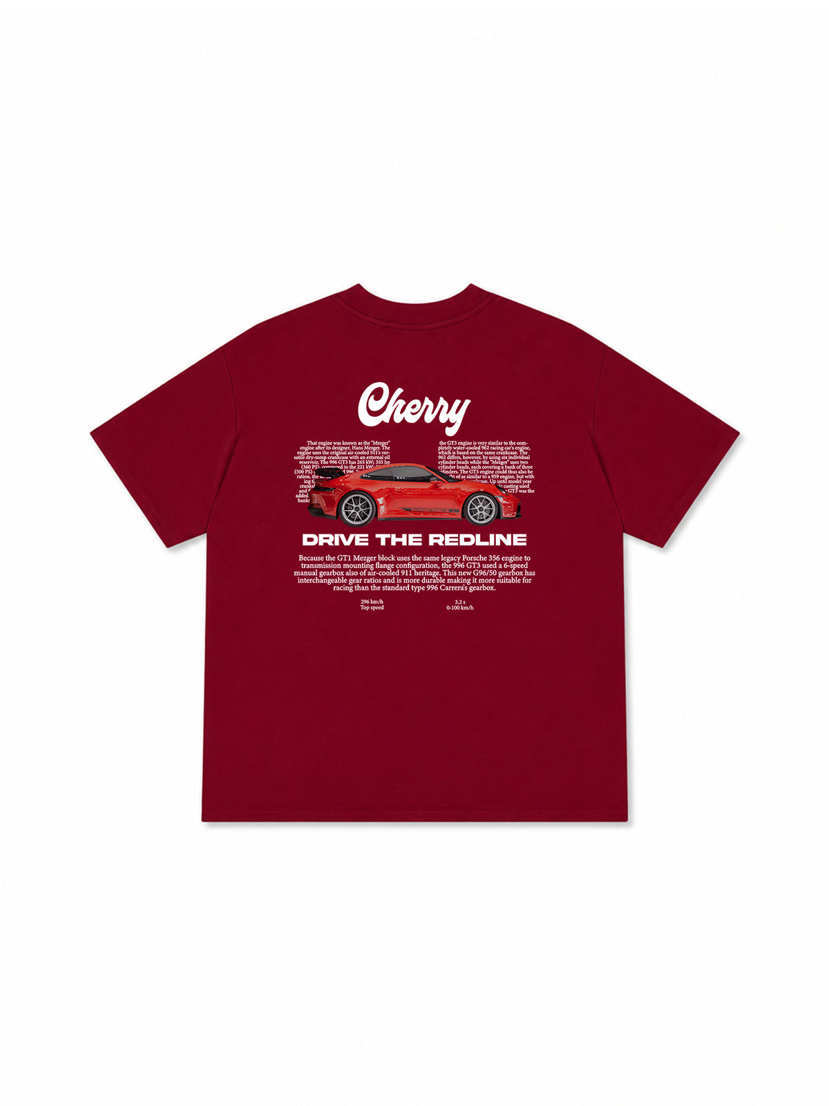 Áo Thun Relaxed Fit Red Cherry Mood