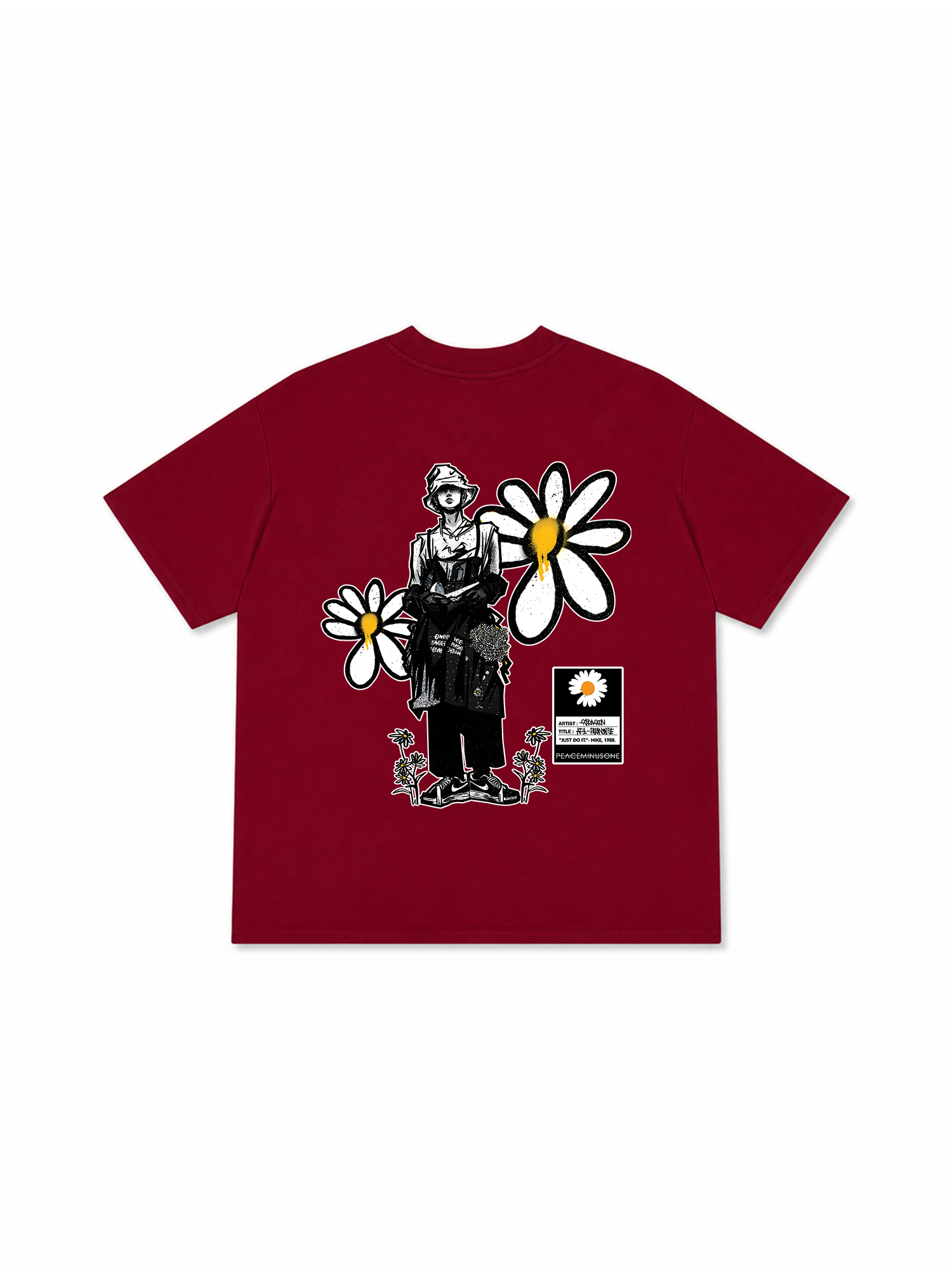 Áo Thun Relaxed Fit Floral X GD Art Daisy