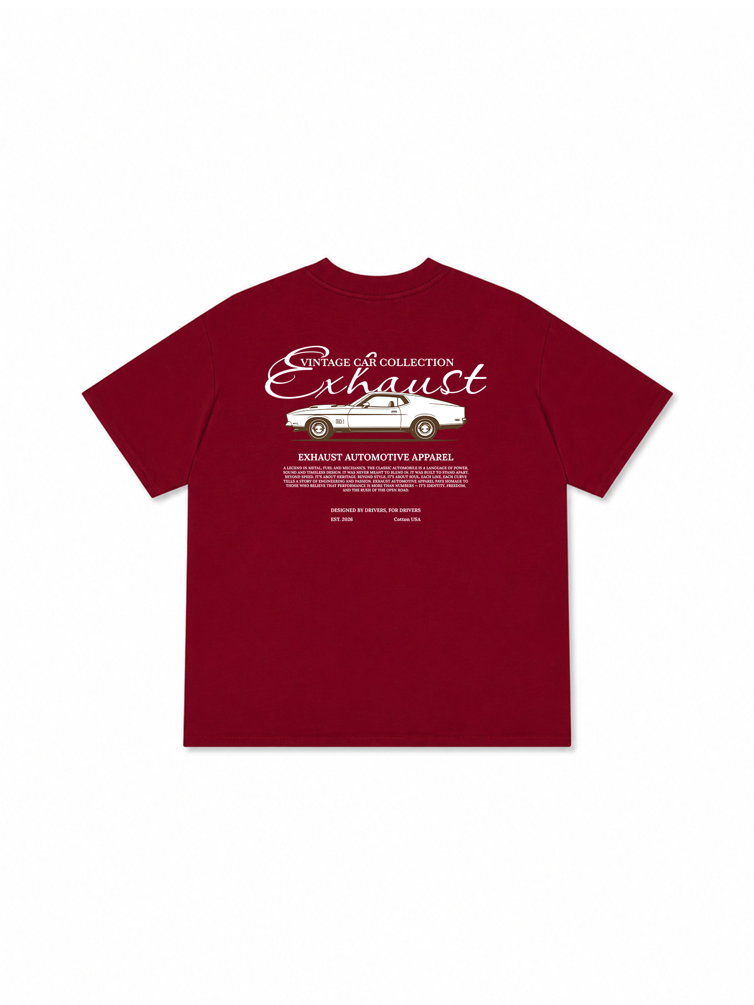 Áo Thun Relaxed Fit Exhaust Automotive