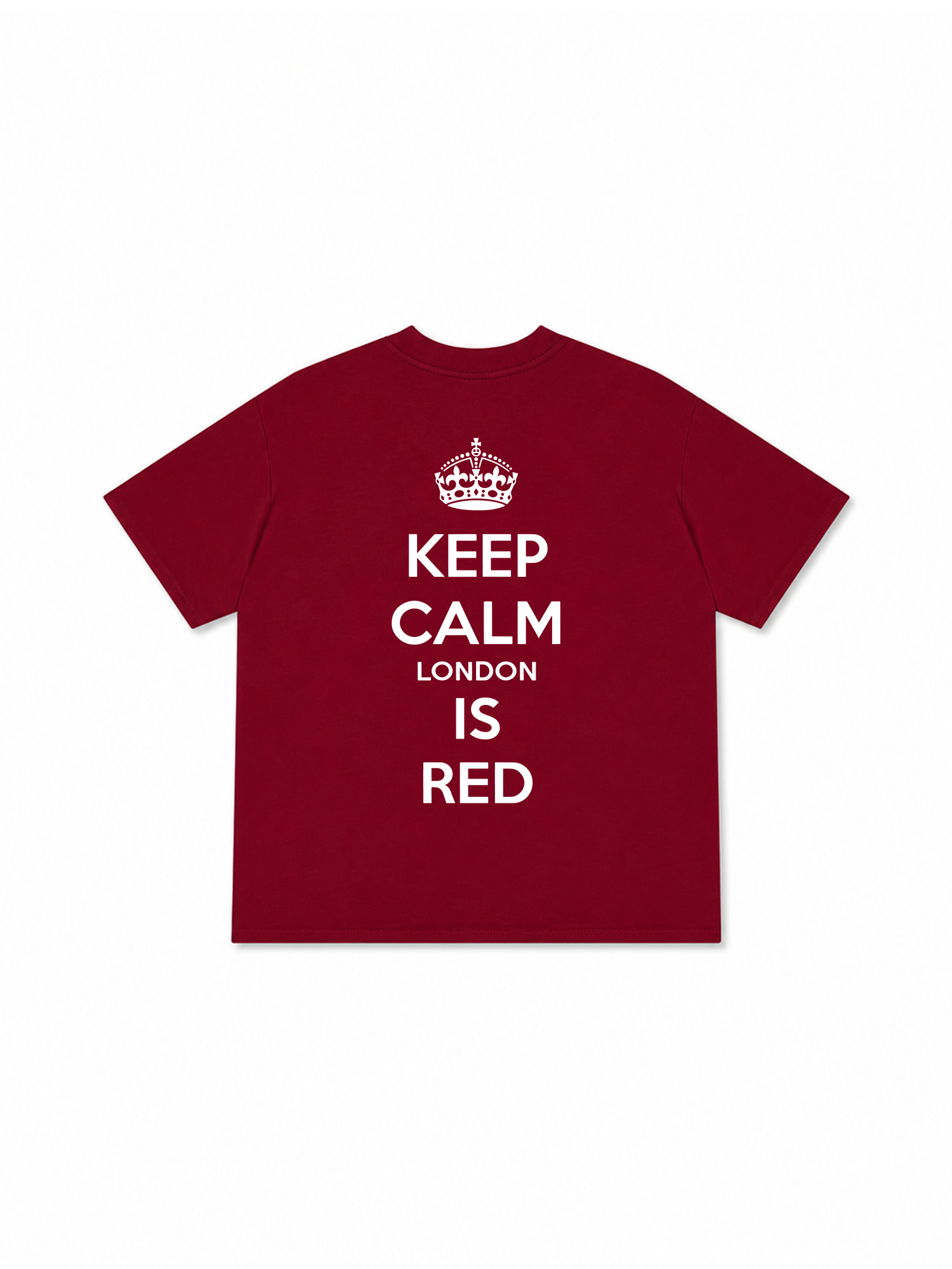 Áo Thun Relaxed Fit Soccer Keep Calm London Is Red