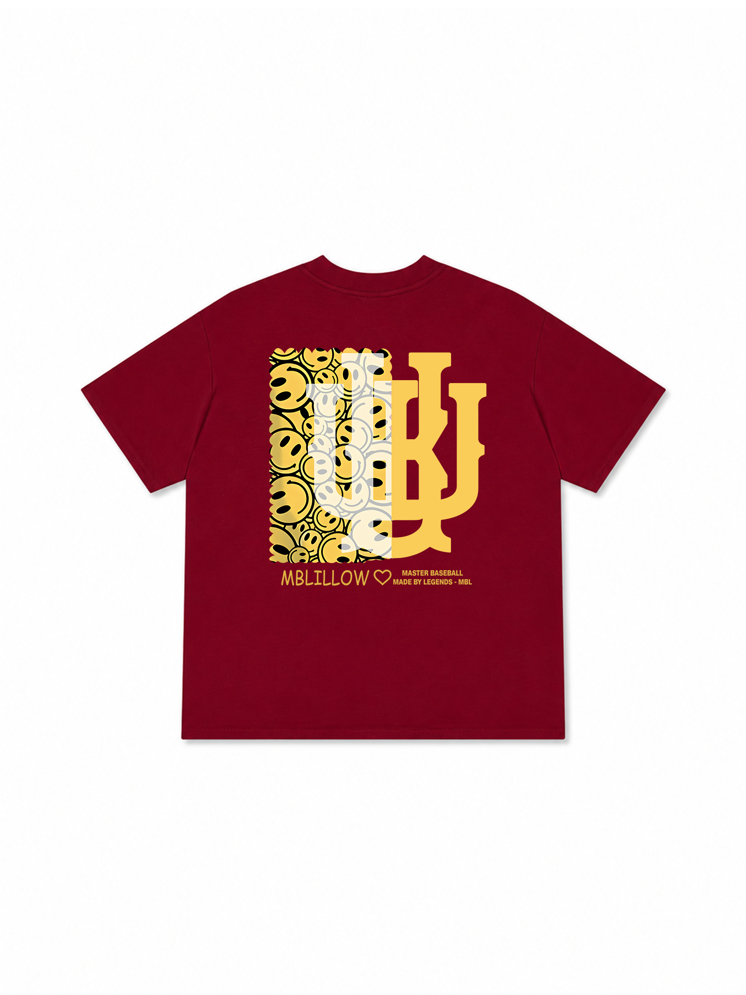 Áo Thun Relaxed Fit  Master Baseball Smiley