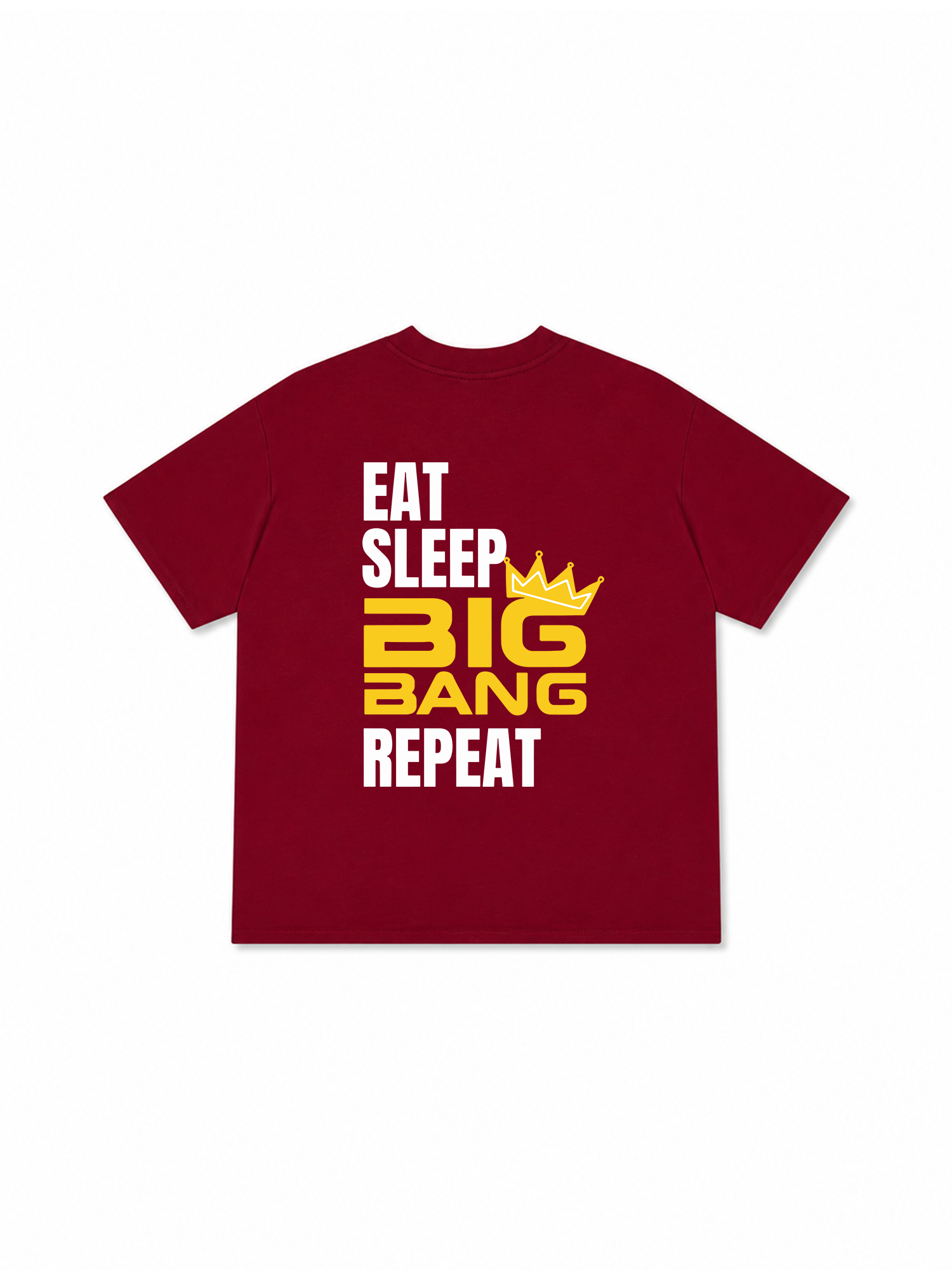 Áo Thun Relaxed Fit Idol Eat Sleep BIGBANG Repeat