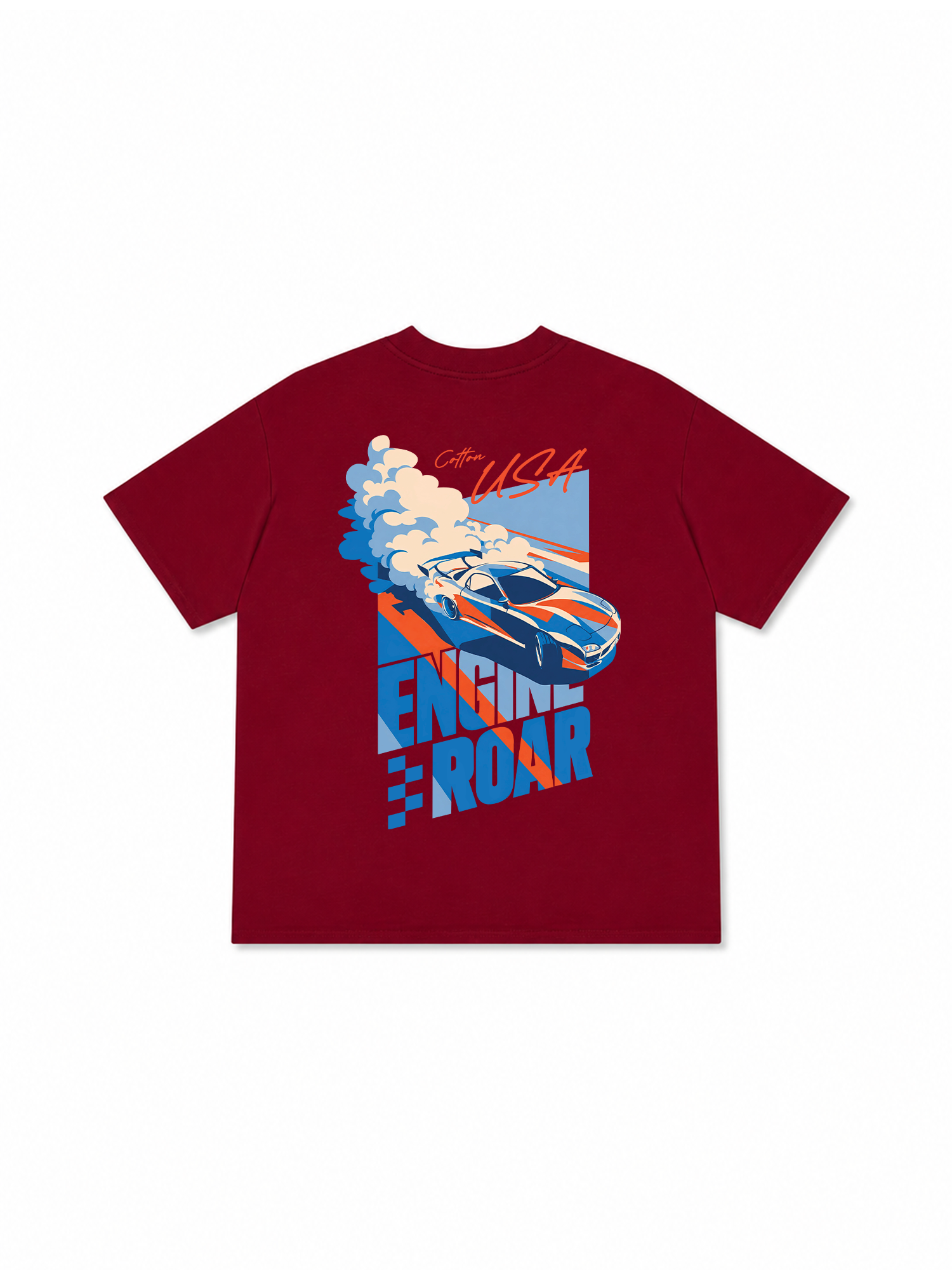 Áo Thun Relaxed Fit Engine Roar