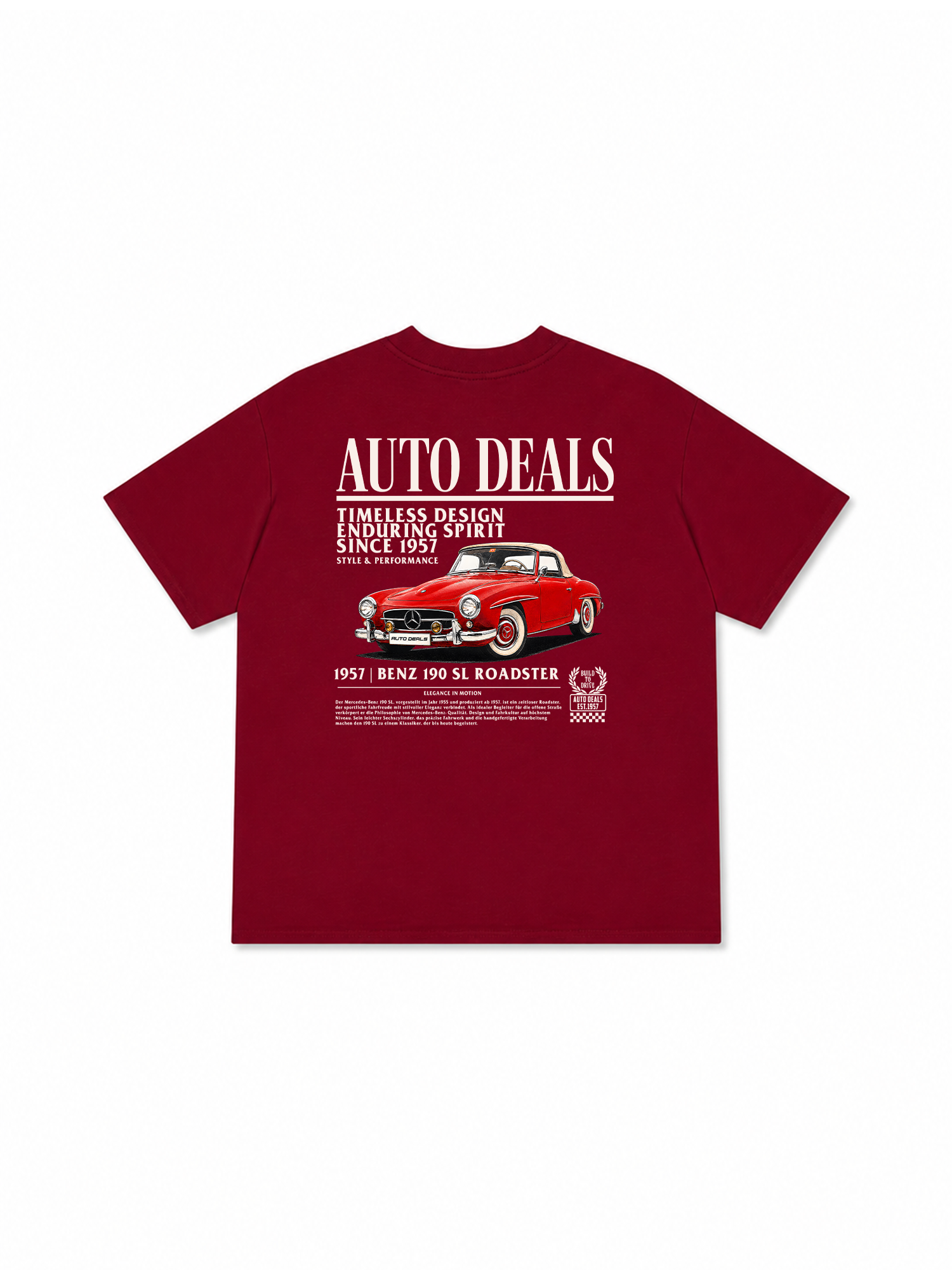 Áo Thun Relaxed Fit Auto Deals