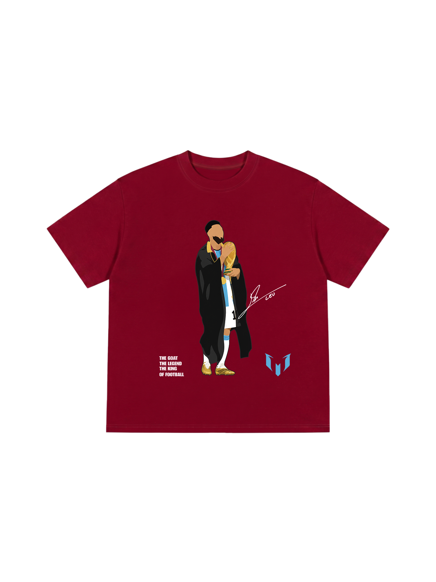 Áo Thun Relaxed Fit  The Goat The Legend