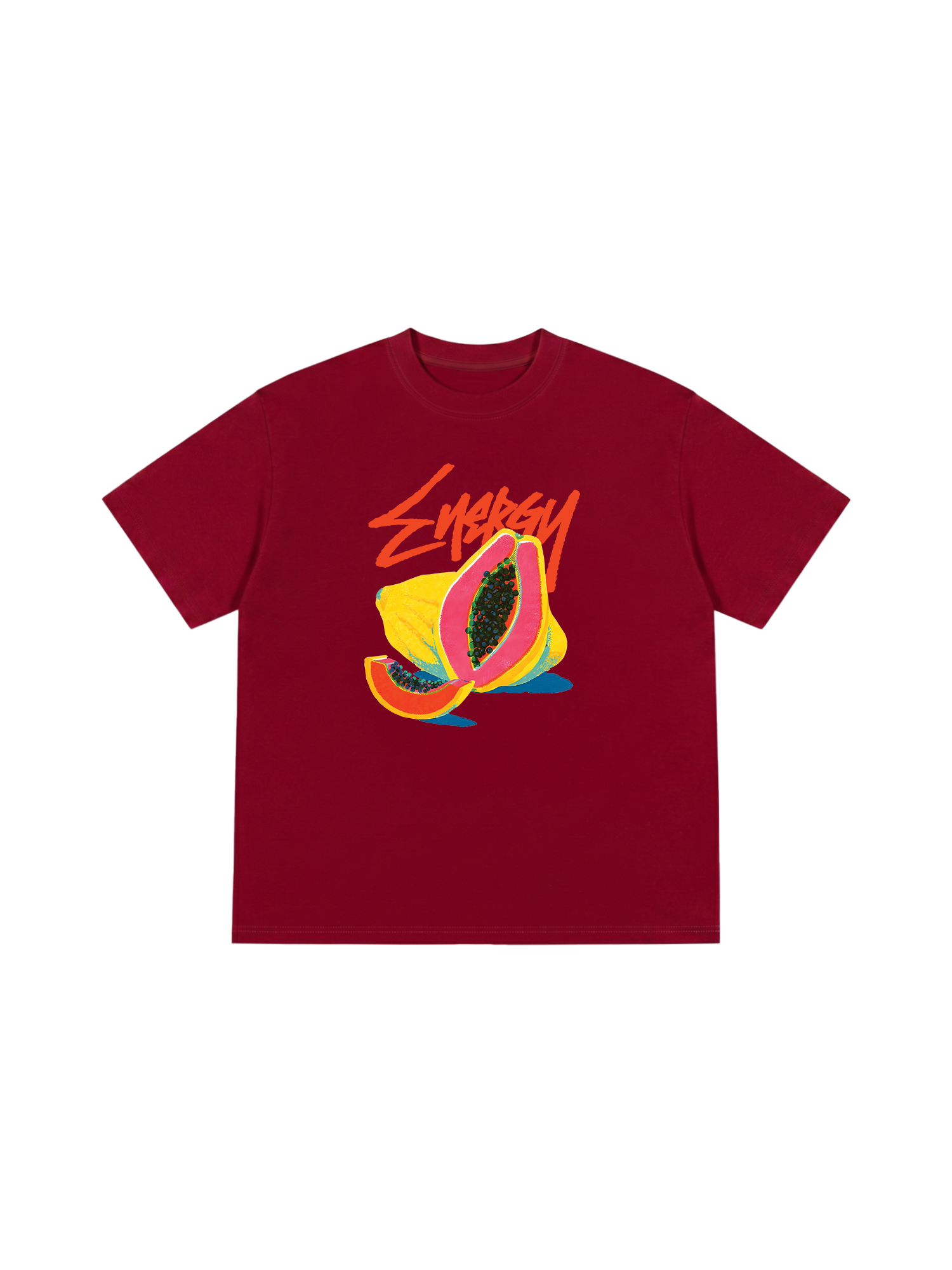 Áo Thun Relaxed Fit Energy Papaya Drip