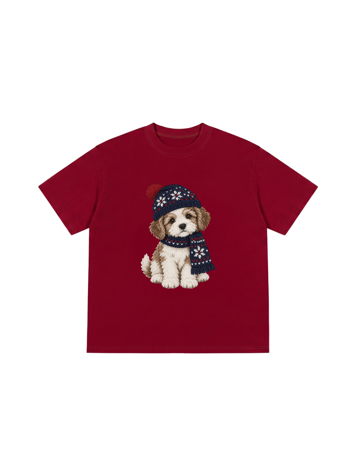 Áo Thun Relaxed Fit Winter Pup