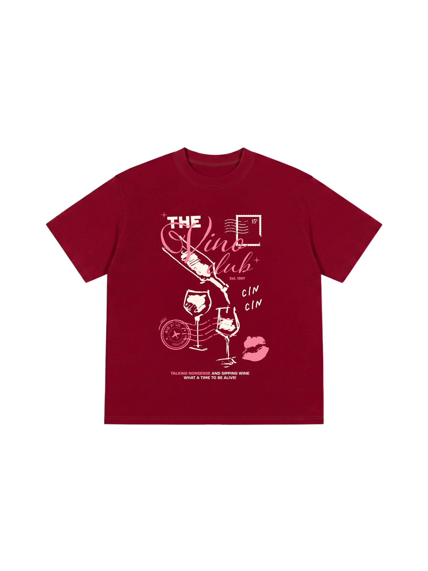 Áo Thun Relaxed Fit Vino Club