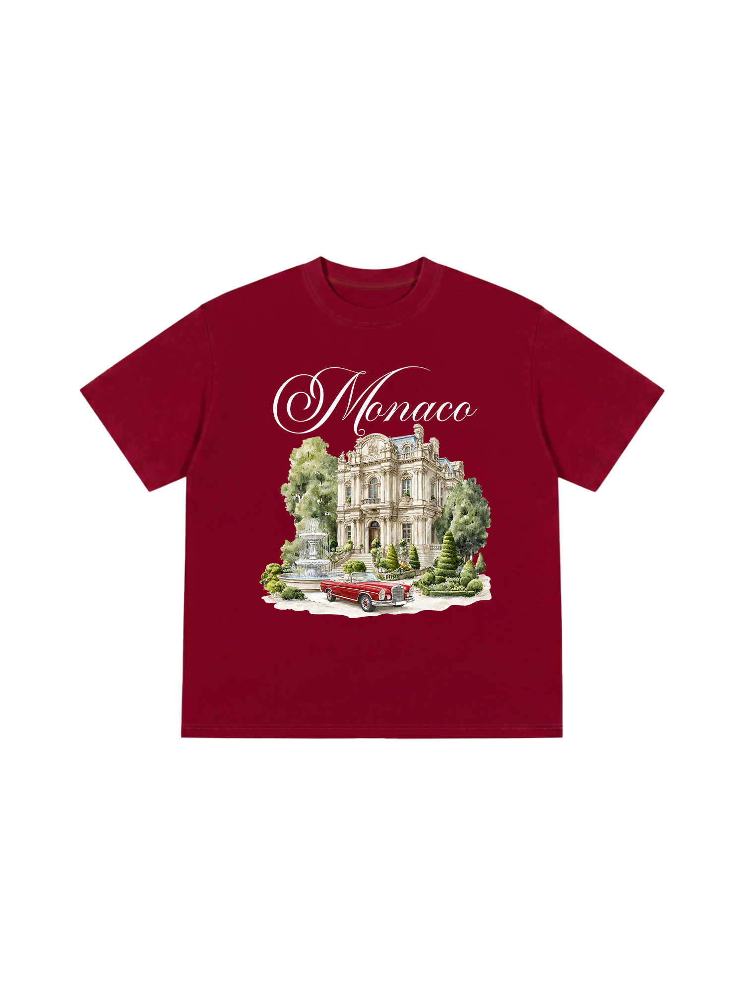 Áo Thun Relaxed Fit Monaco Mansion