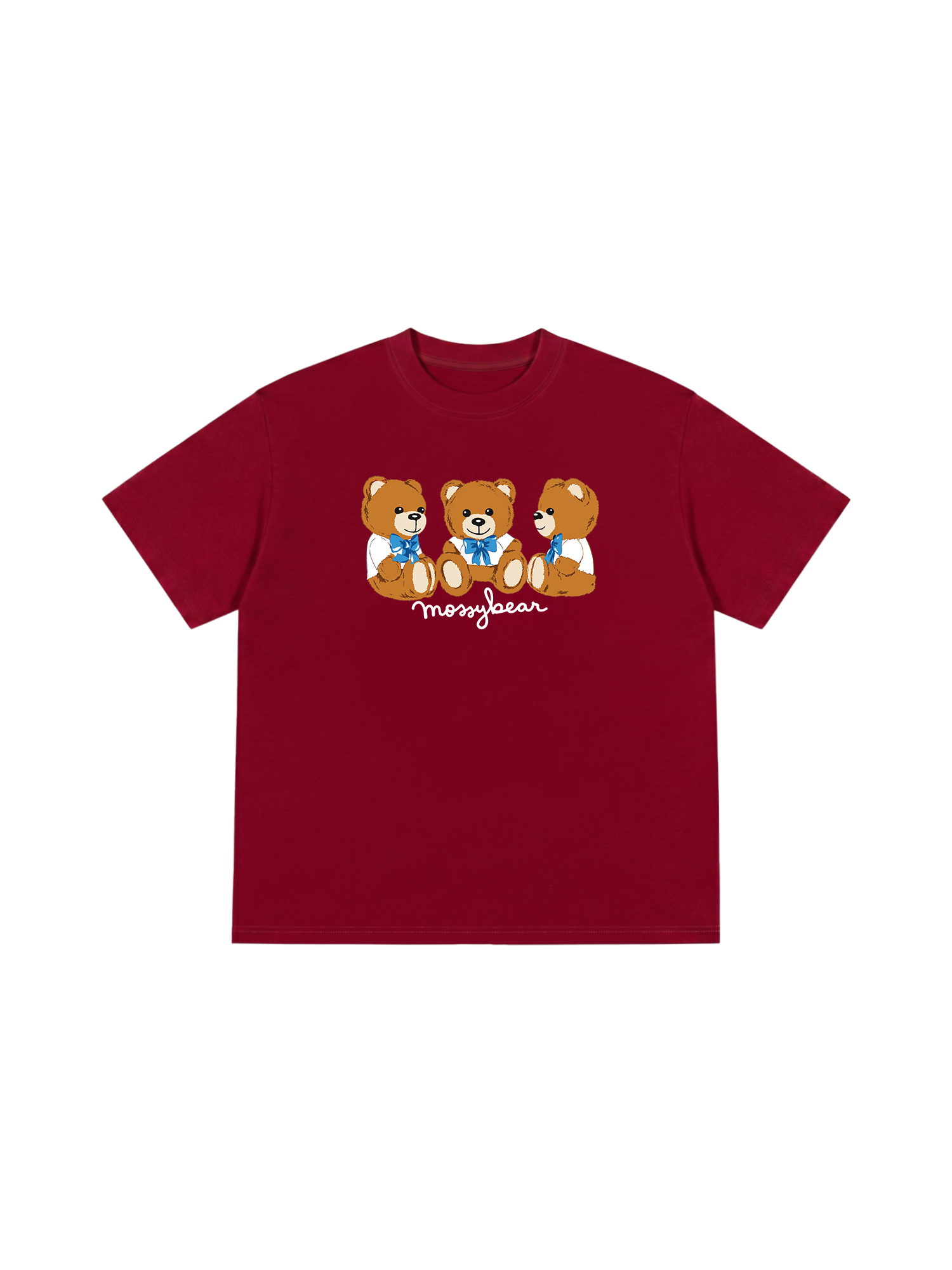Áo Thun Relaxed Fit Mossy Bear Three Bear
