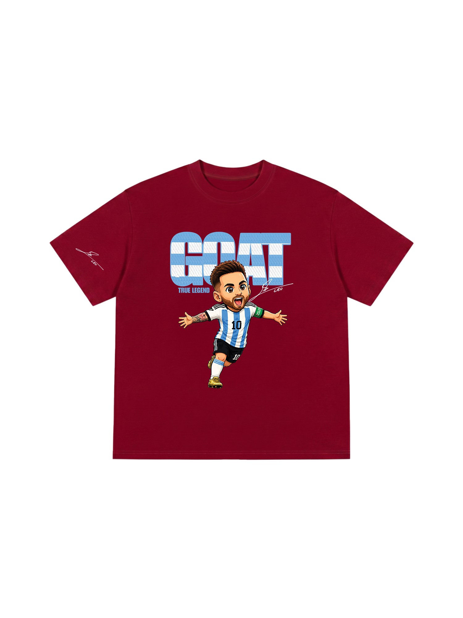Áo Thun Relaxed Fit Goat The Legend