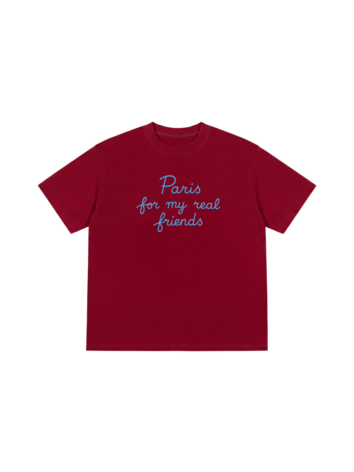 Áo Thun Relaxed Fit Paris For Real Friend