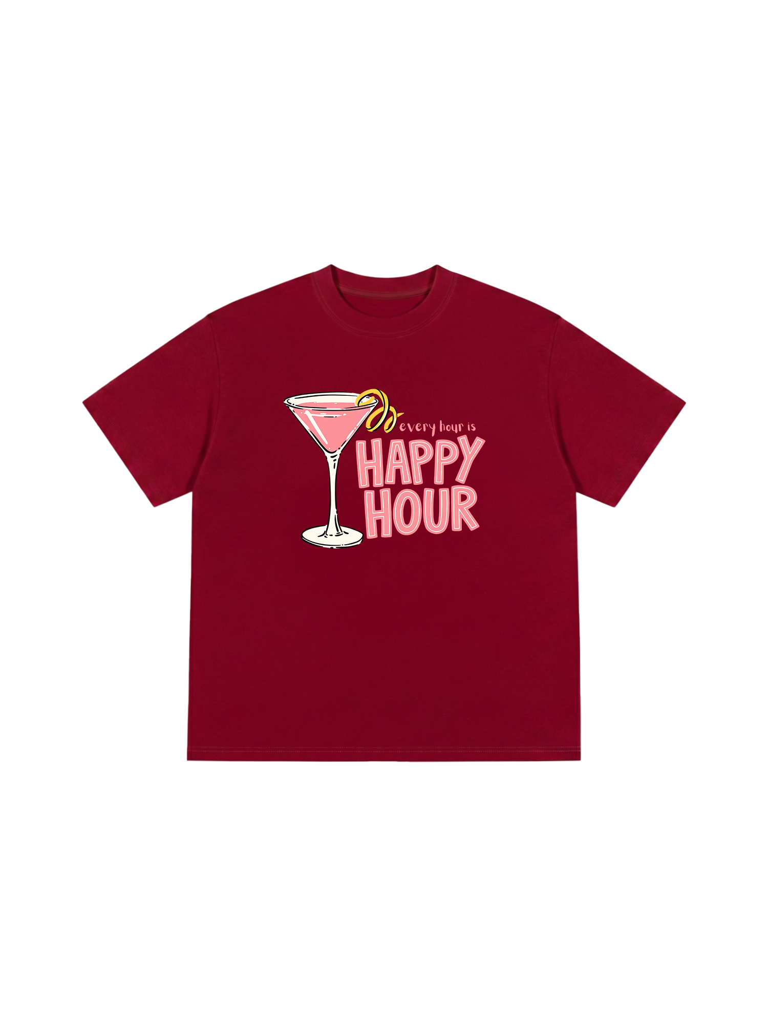 Áo Thun Relaxed Fit Happy Hour