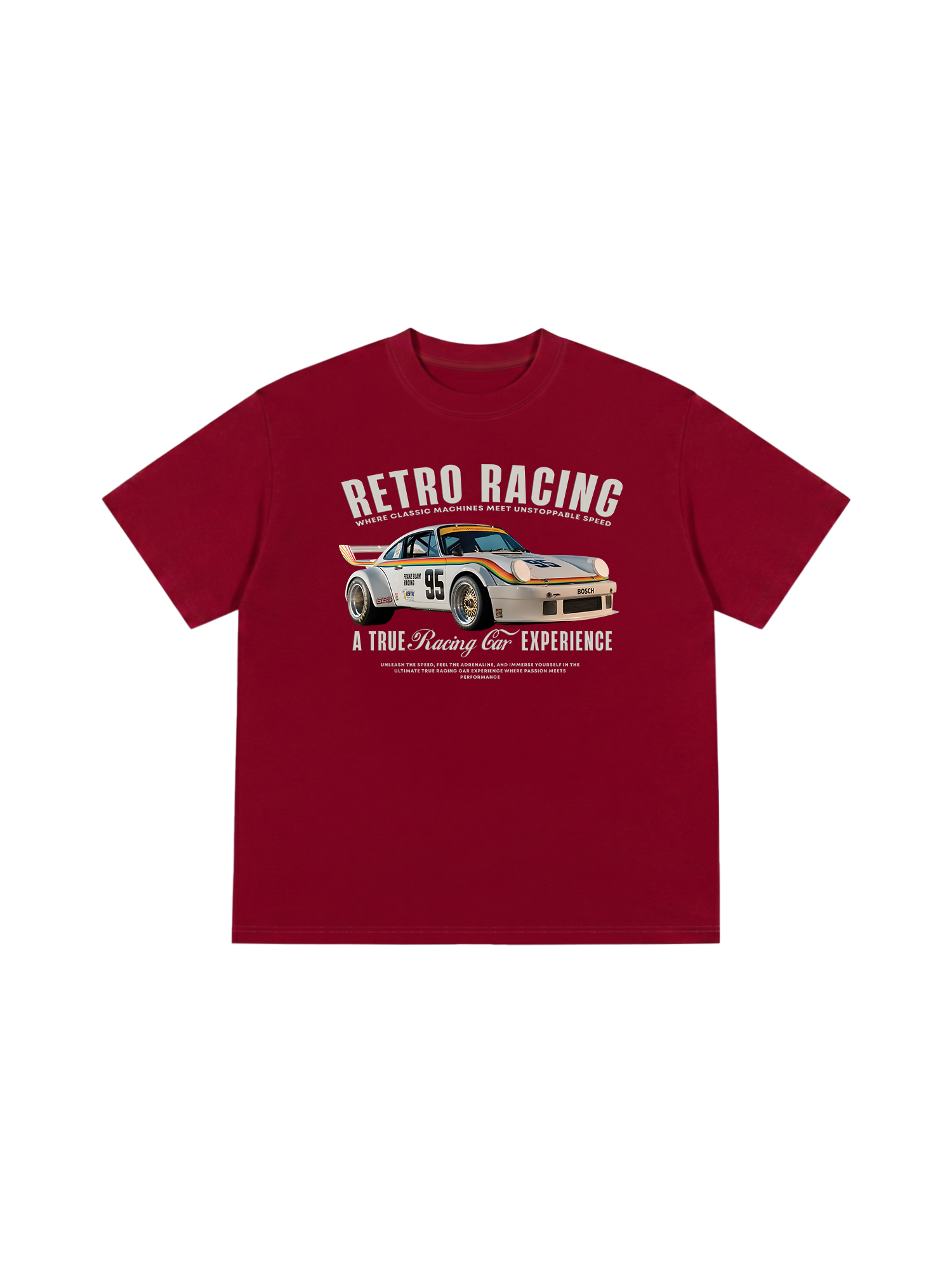 Áo Thun Relaxed Fit Retro Racing