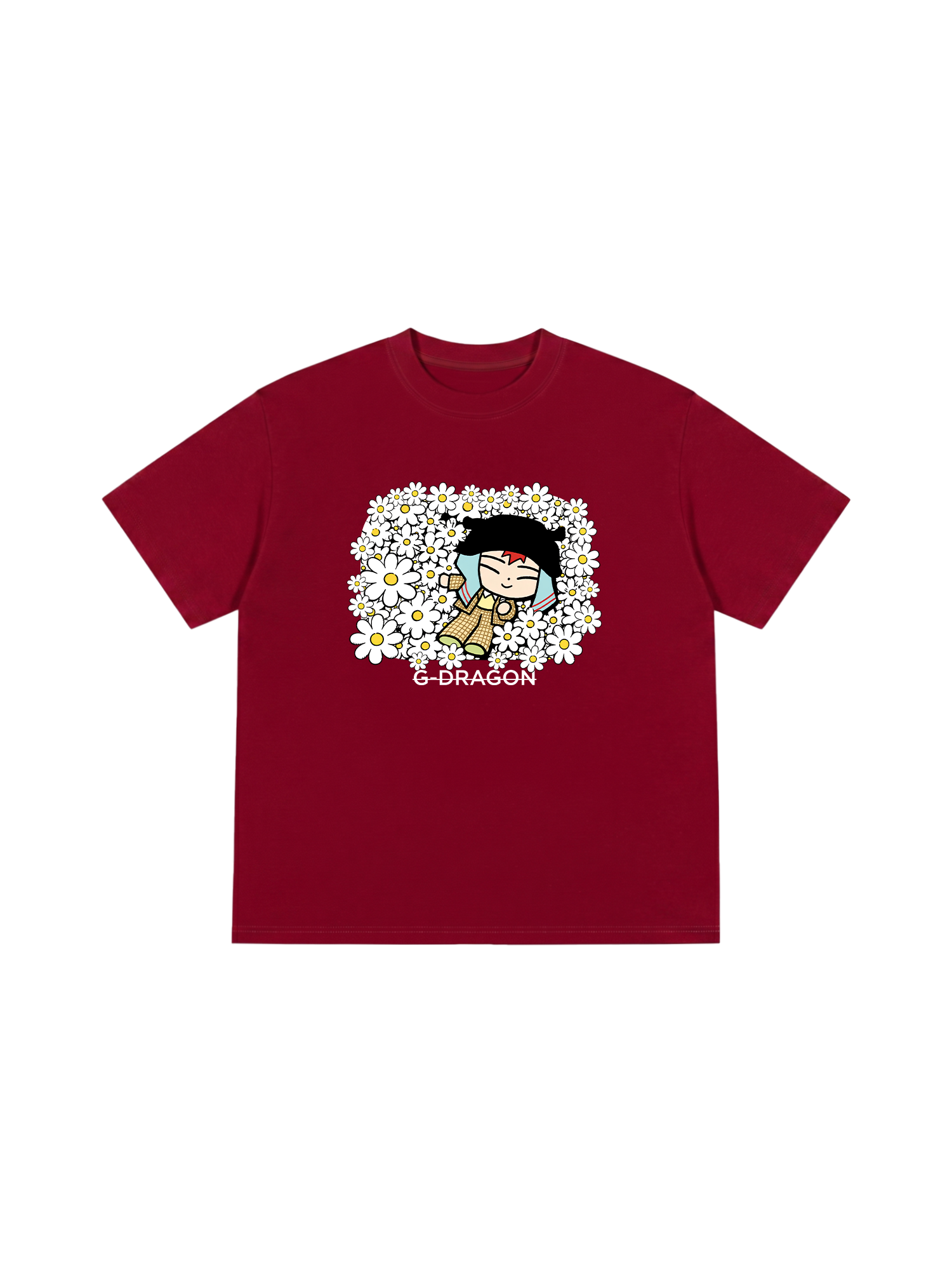 Áo Thun Relaxed Fit GD Daisy Flower