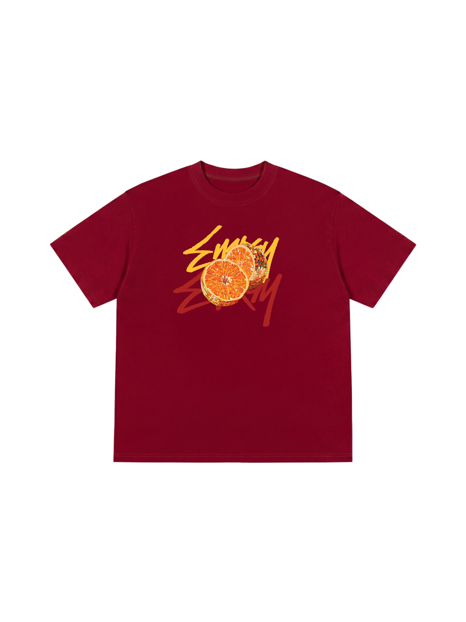 Áo Thun Relaxed Fit Energy Tangerine Dream