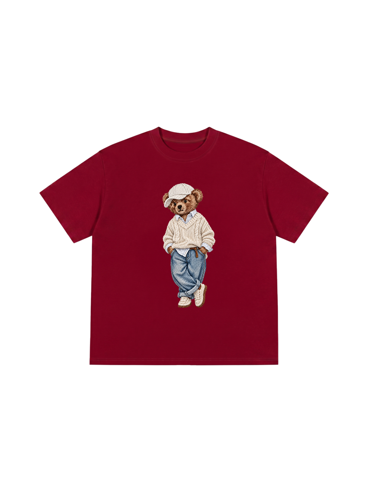 Áo Thun Relaxed Fit  Bear Daily Outfit
