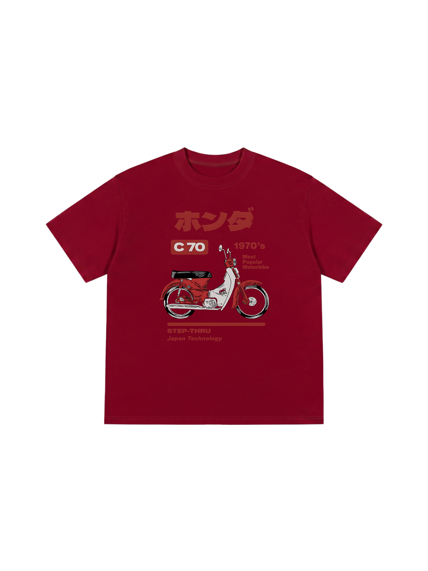 Áo Thun Relaxed Fit Motorbike C 70 1970's
