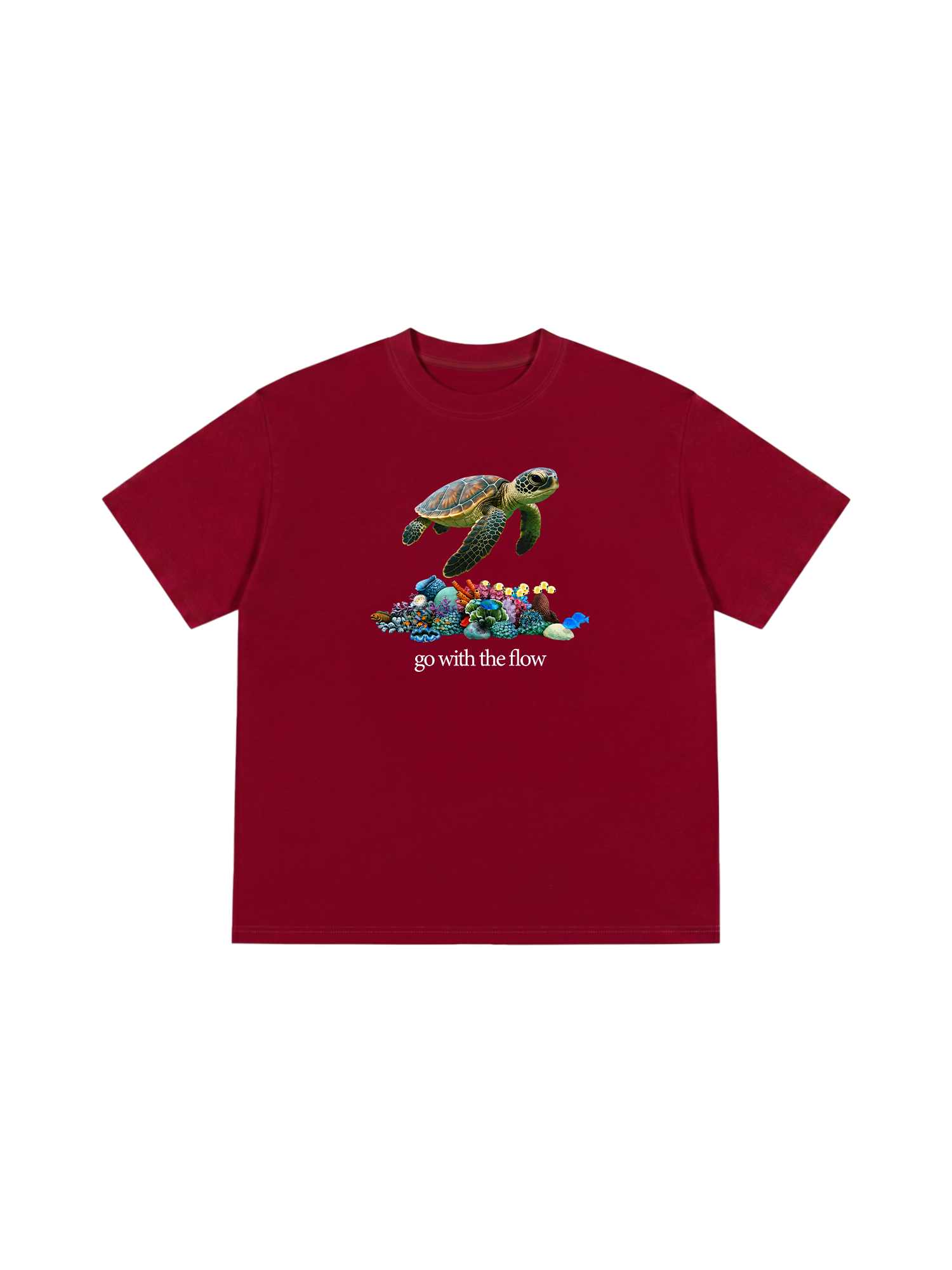 Áo Thun Relaxed Fit Go With The Flow