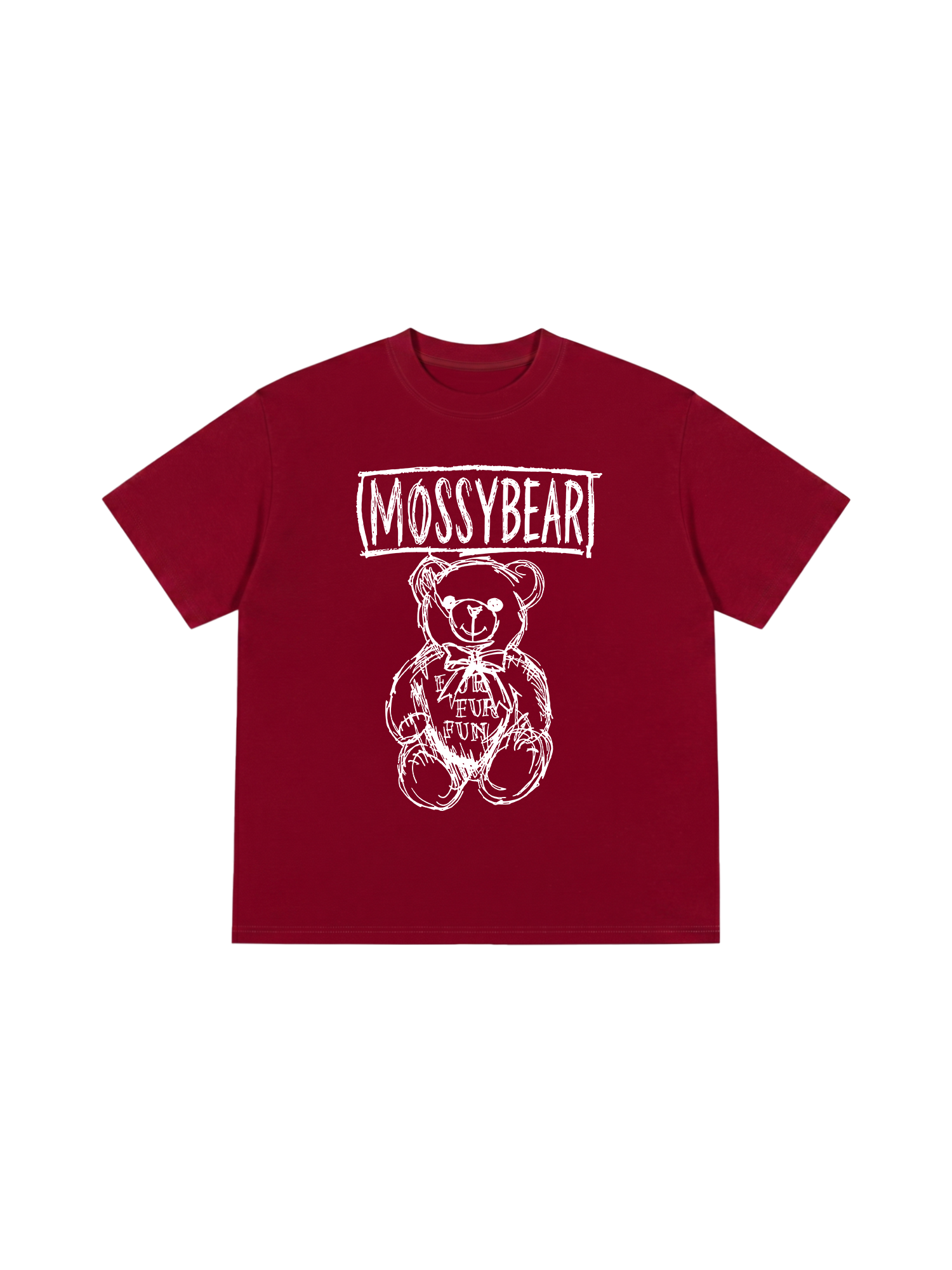 Áo Thun Relaxed Fit Mossy Bear Basic Bear