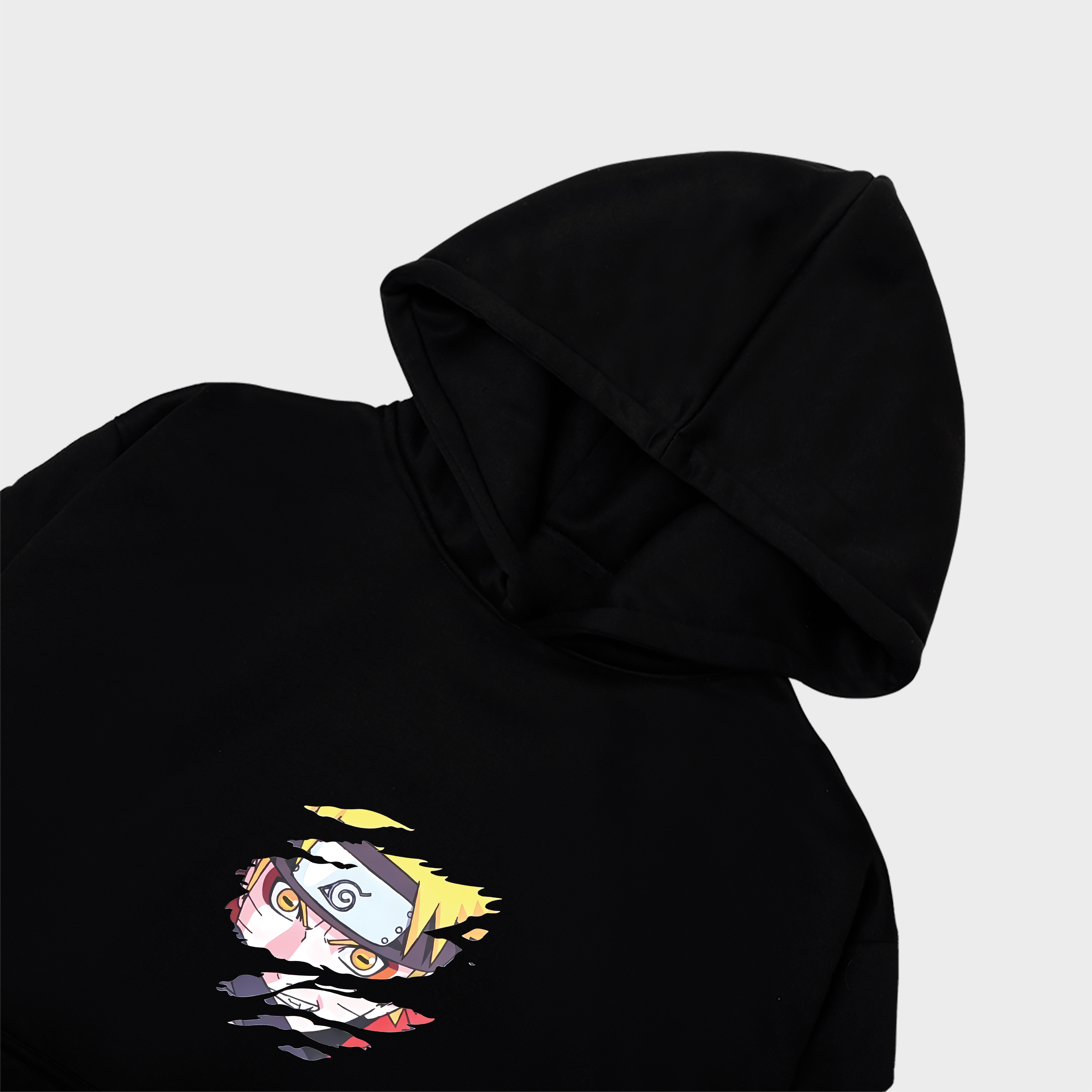 NARUTO AEROCOOL HOODIE / ĐEN