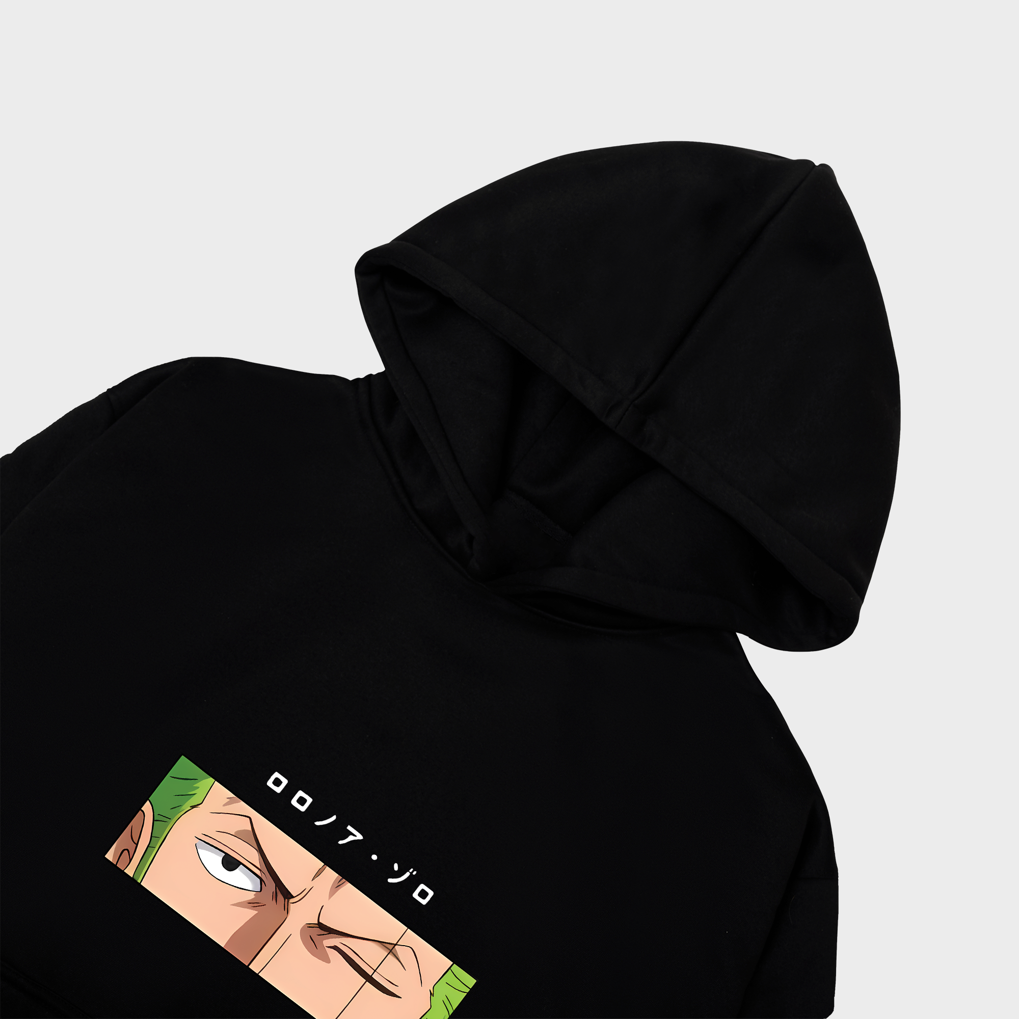 ONE PIECE PIRATE ZORO HOODIE / ĐEN