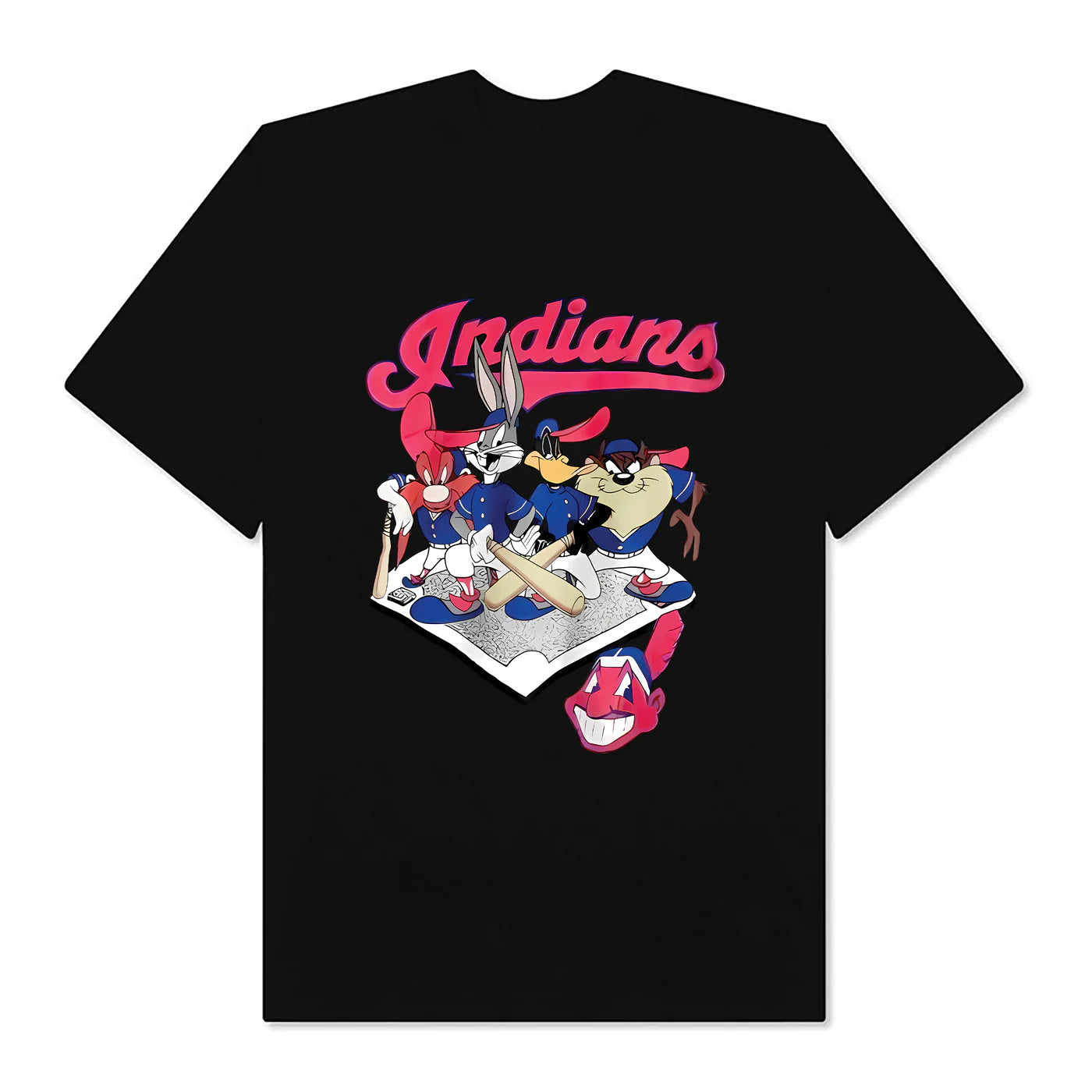 Flash Sale MLB Vintage Cleveland Guardians Looney Tunes T-Shirt