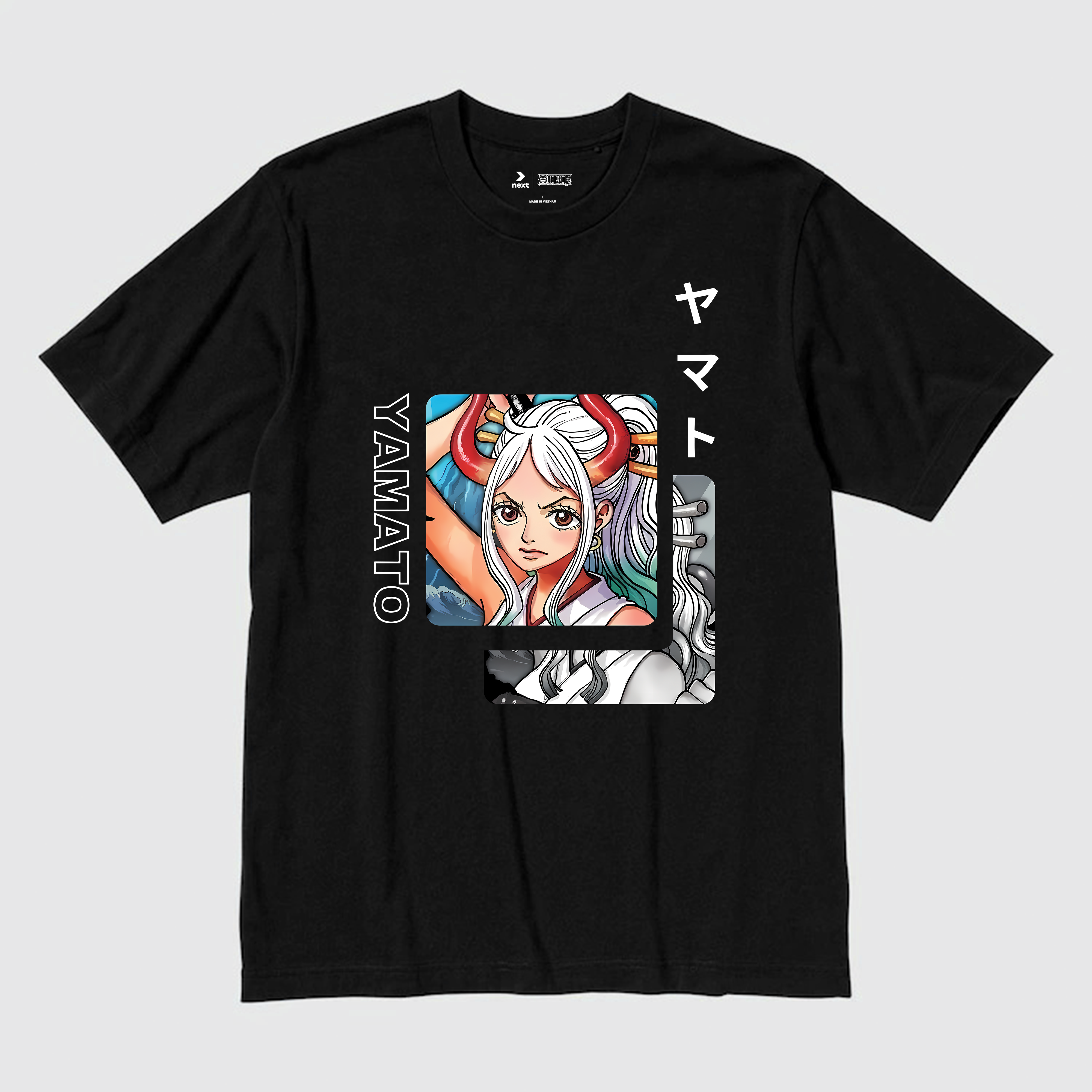 ONE PIECE YAMATO T-SHIRT / ĐEN