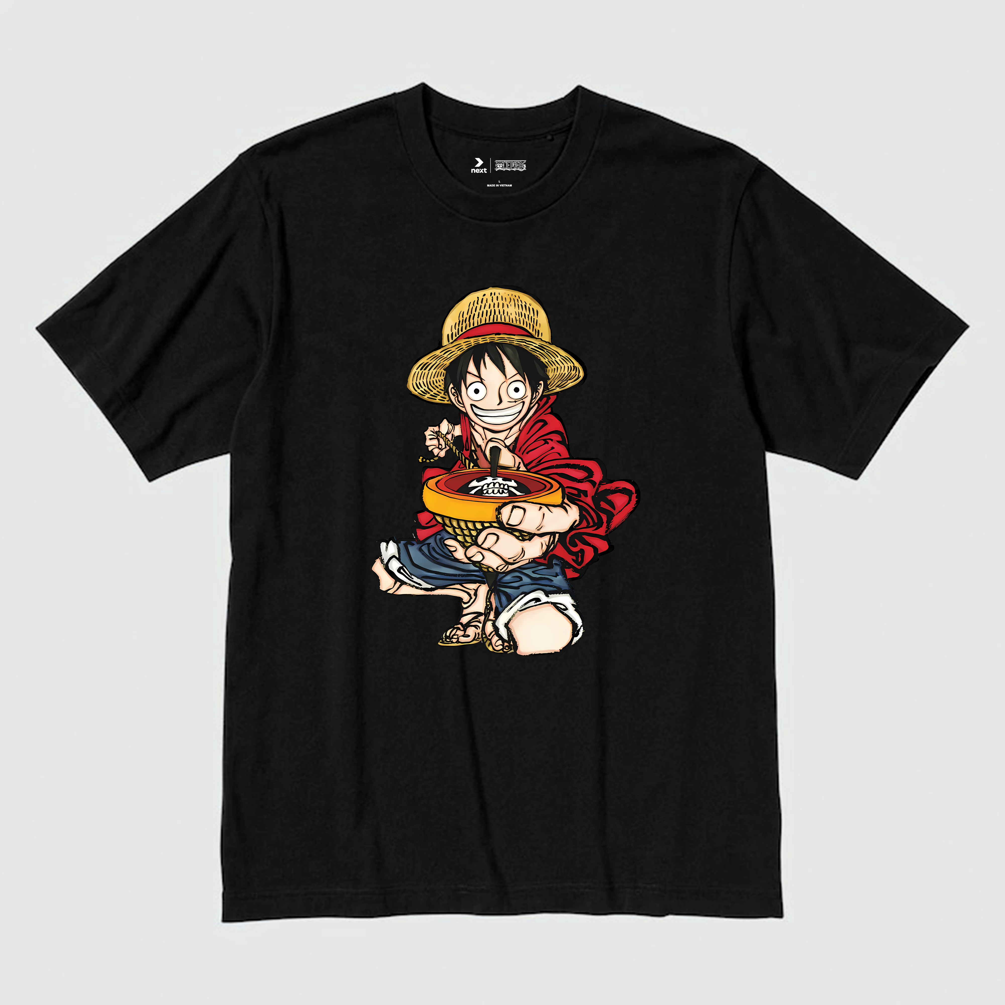 ONE PIECE T-SHIRT / ĐEN