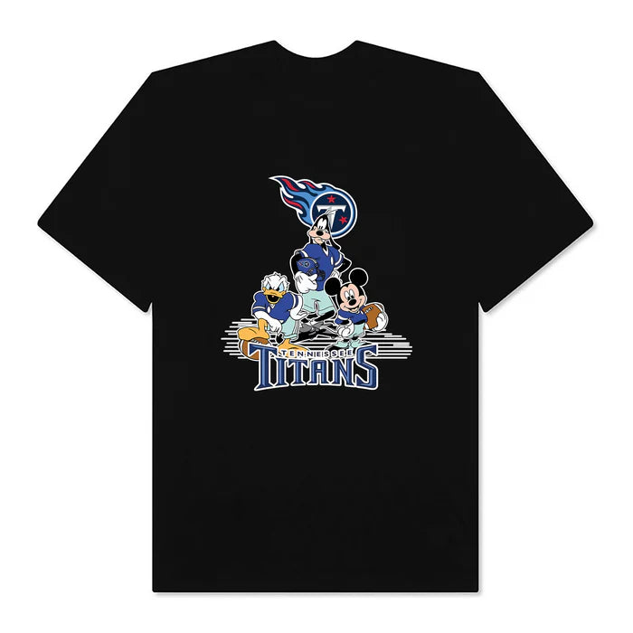 Flash Sale NFL Mickey and Friends Tennessee Titans T-Shirt