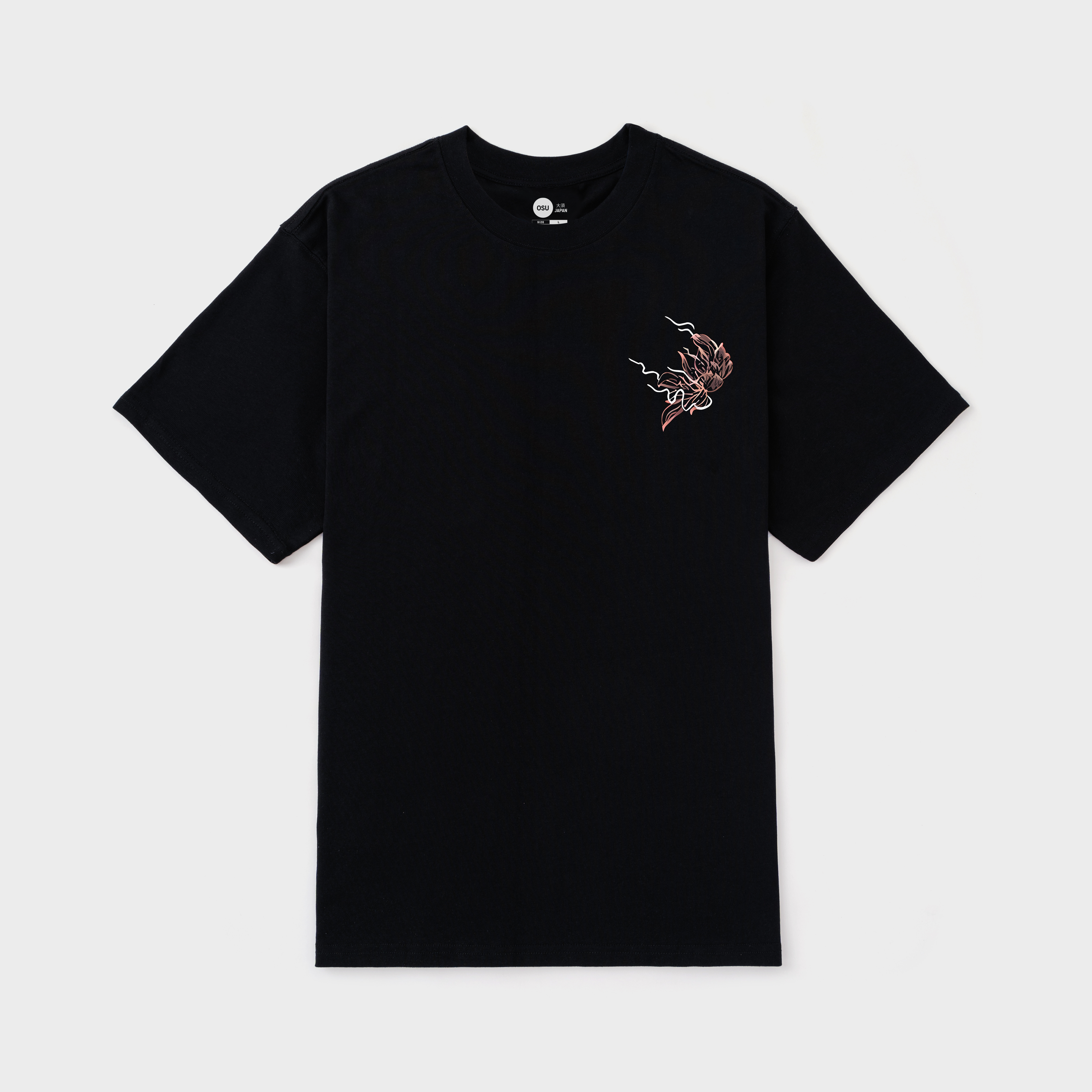 DRAGON BRODERIE T-SHIRT / ĐEN