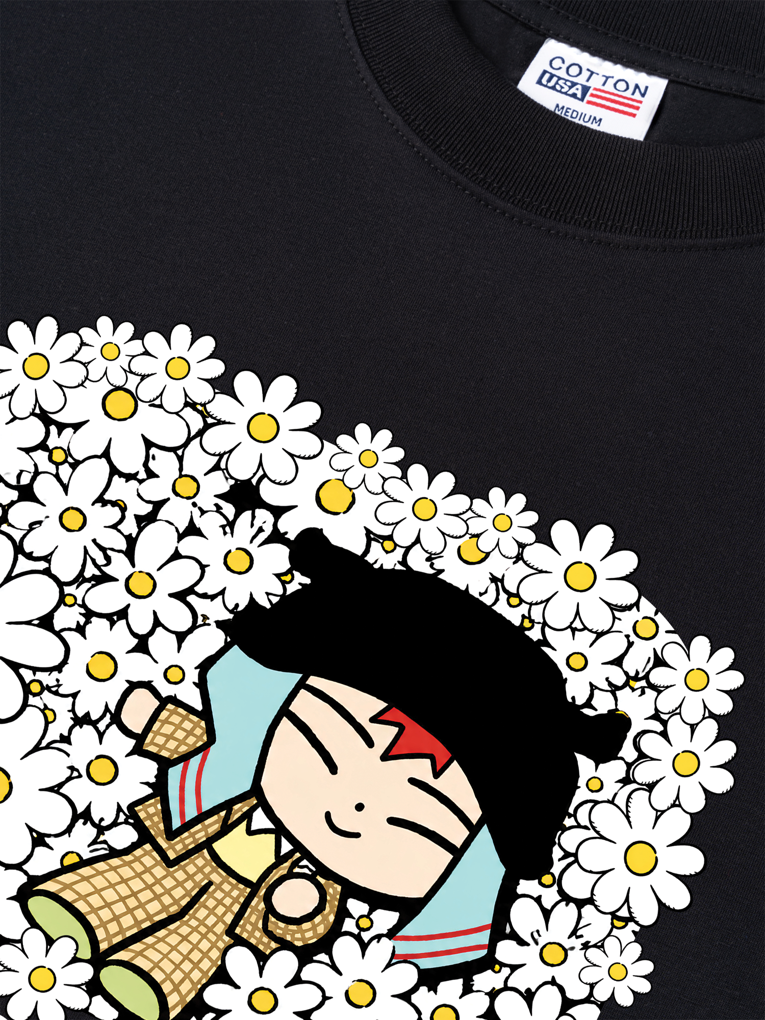 Áo Thun Relaxed Fit GD Daisy Flower