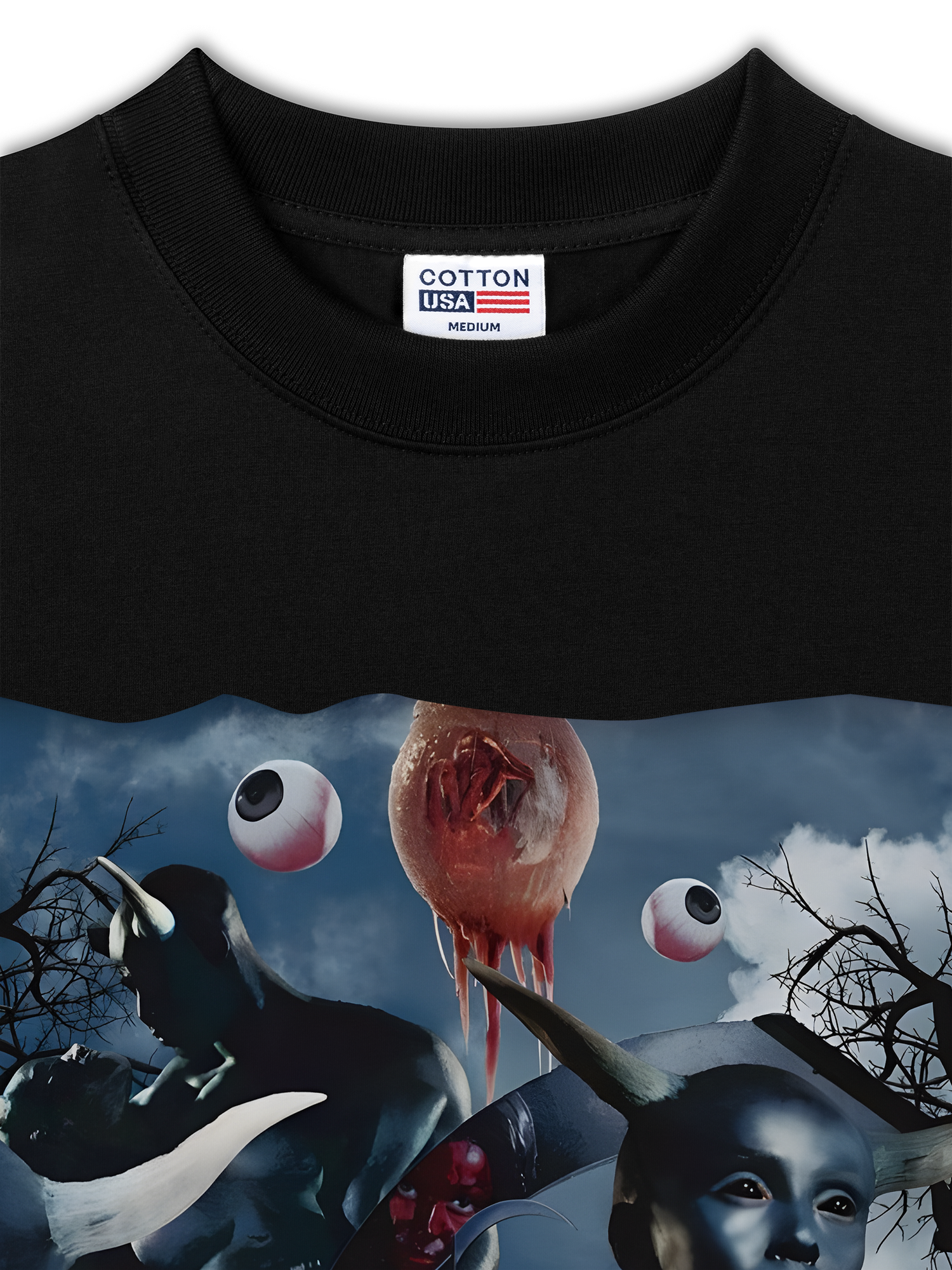 Áo Thun Relaxed Fit Rapper Doja Cat Red Town