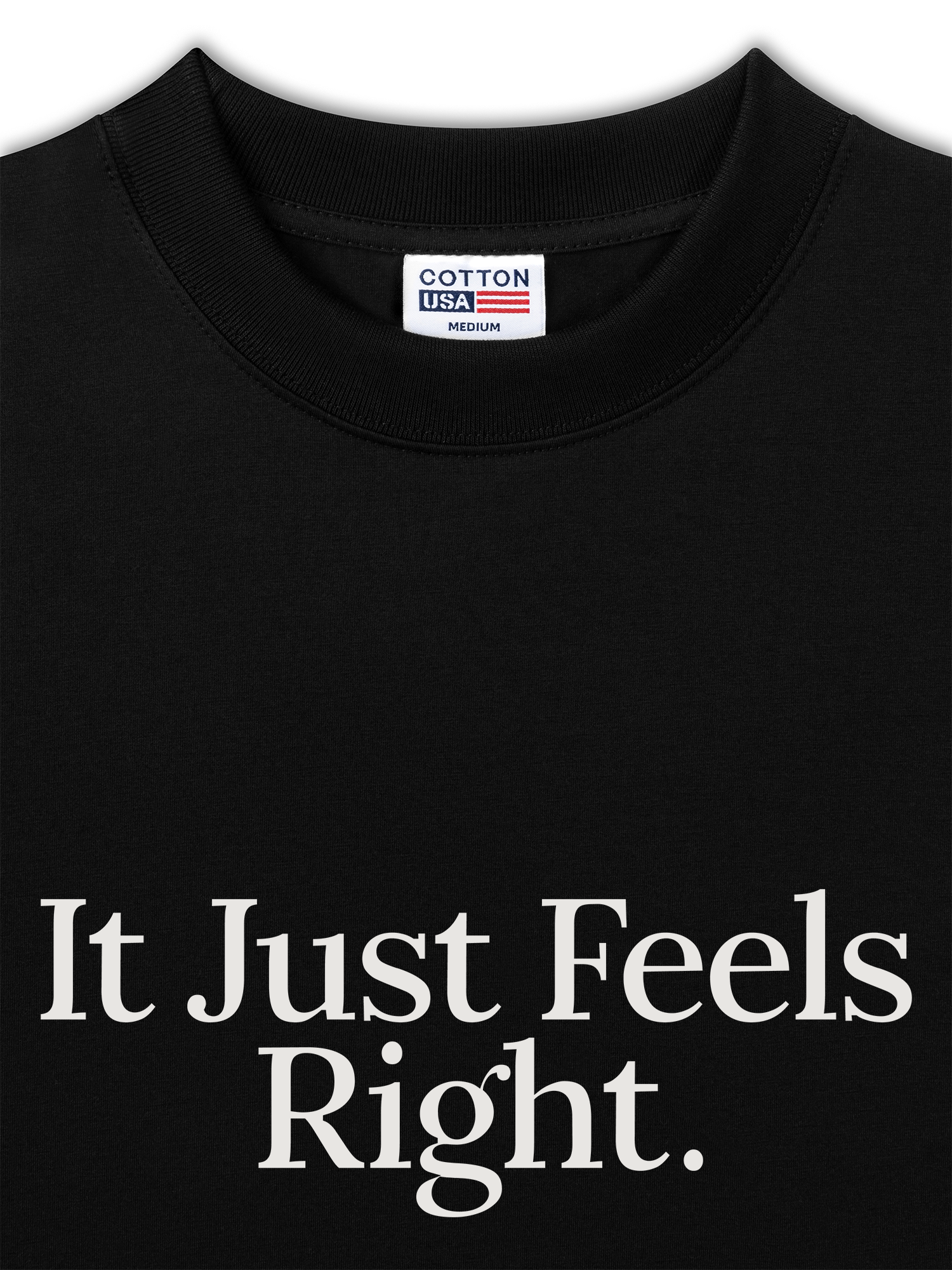 Áo Thun Relaxed Fit It Just Feels Right