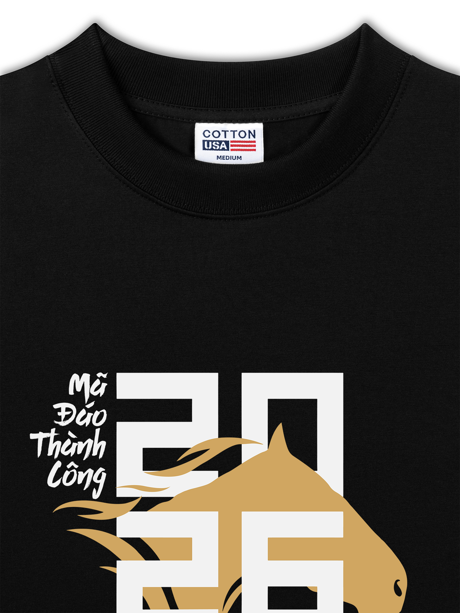 Áo Thun Relaxed Fit Phi Nước Đại