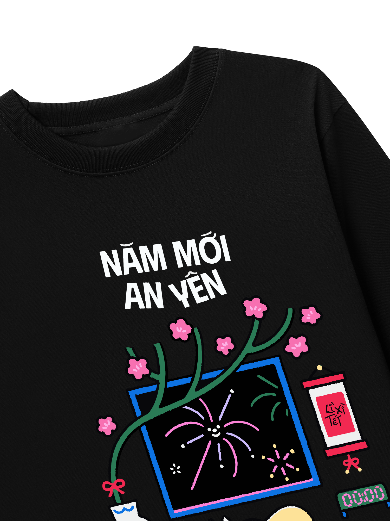 Áo Thun Dài Tay Năm Mới An Yên