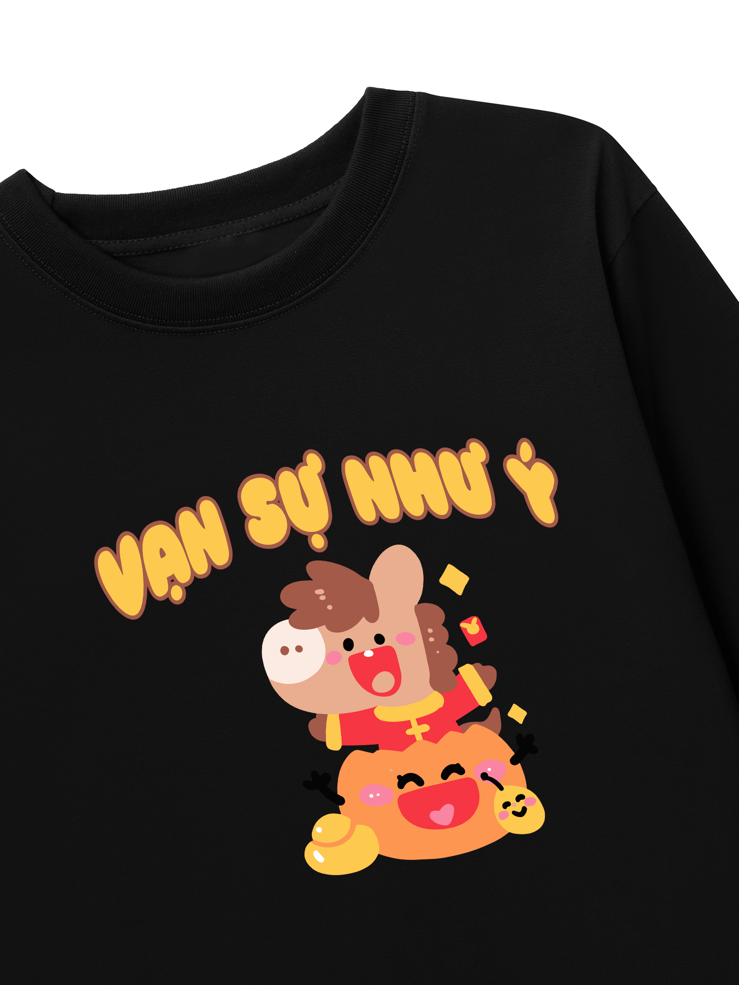 Áo Thun Dài Tay Vạn Sự Như Ý