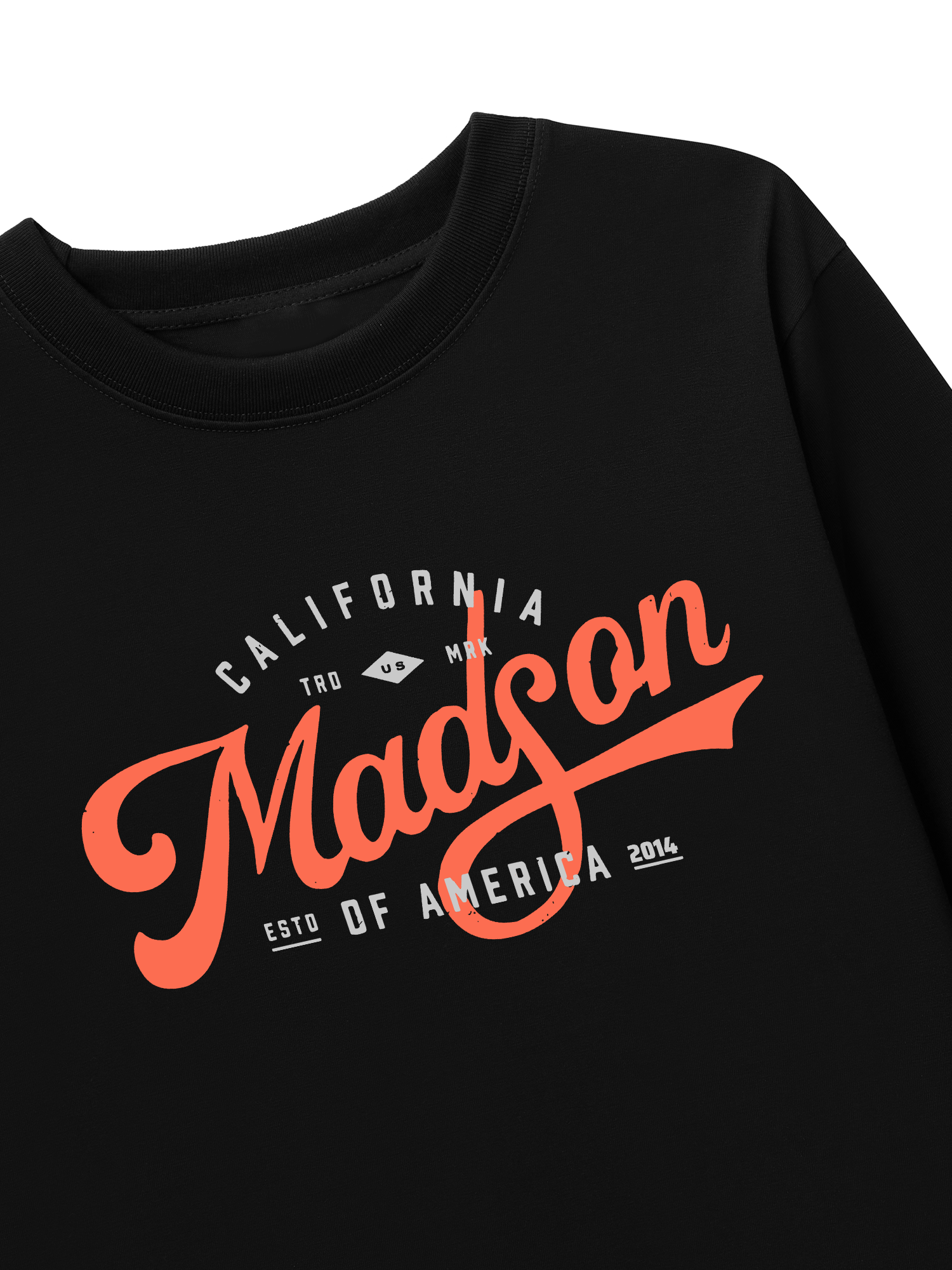 Áo Thun Dài Tay City Madson California
