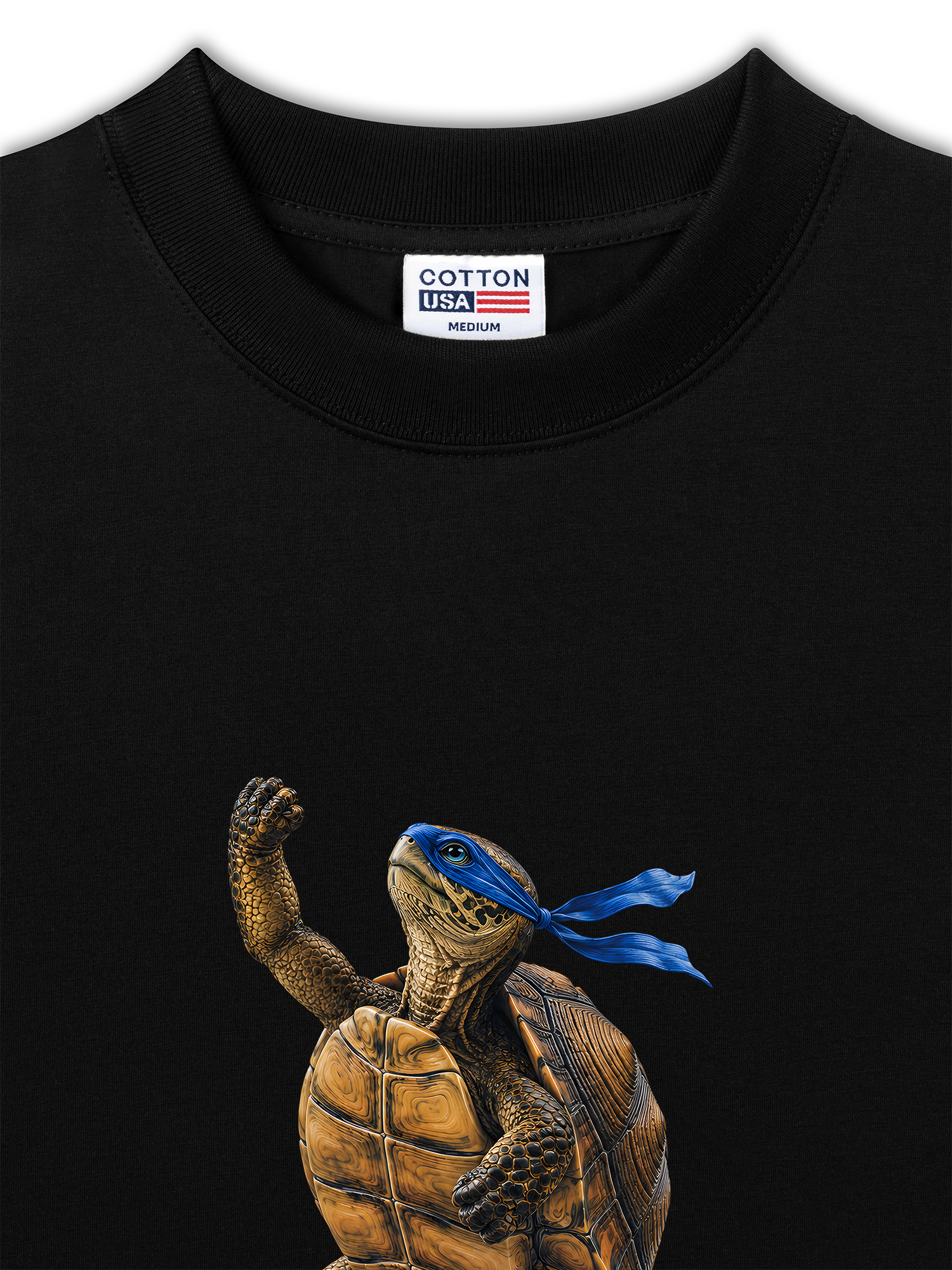 Áo Thun Relaxed Fit Blue Turtle