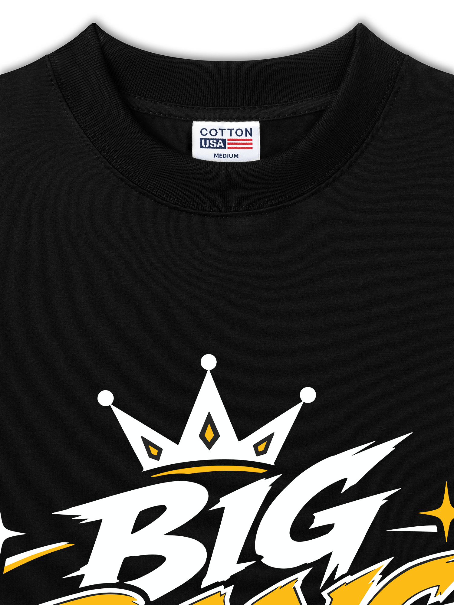 Áo Thun Relaxed Fit Golden Crown