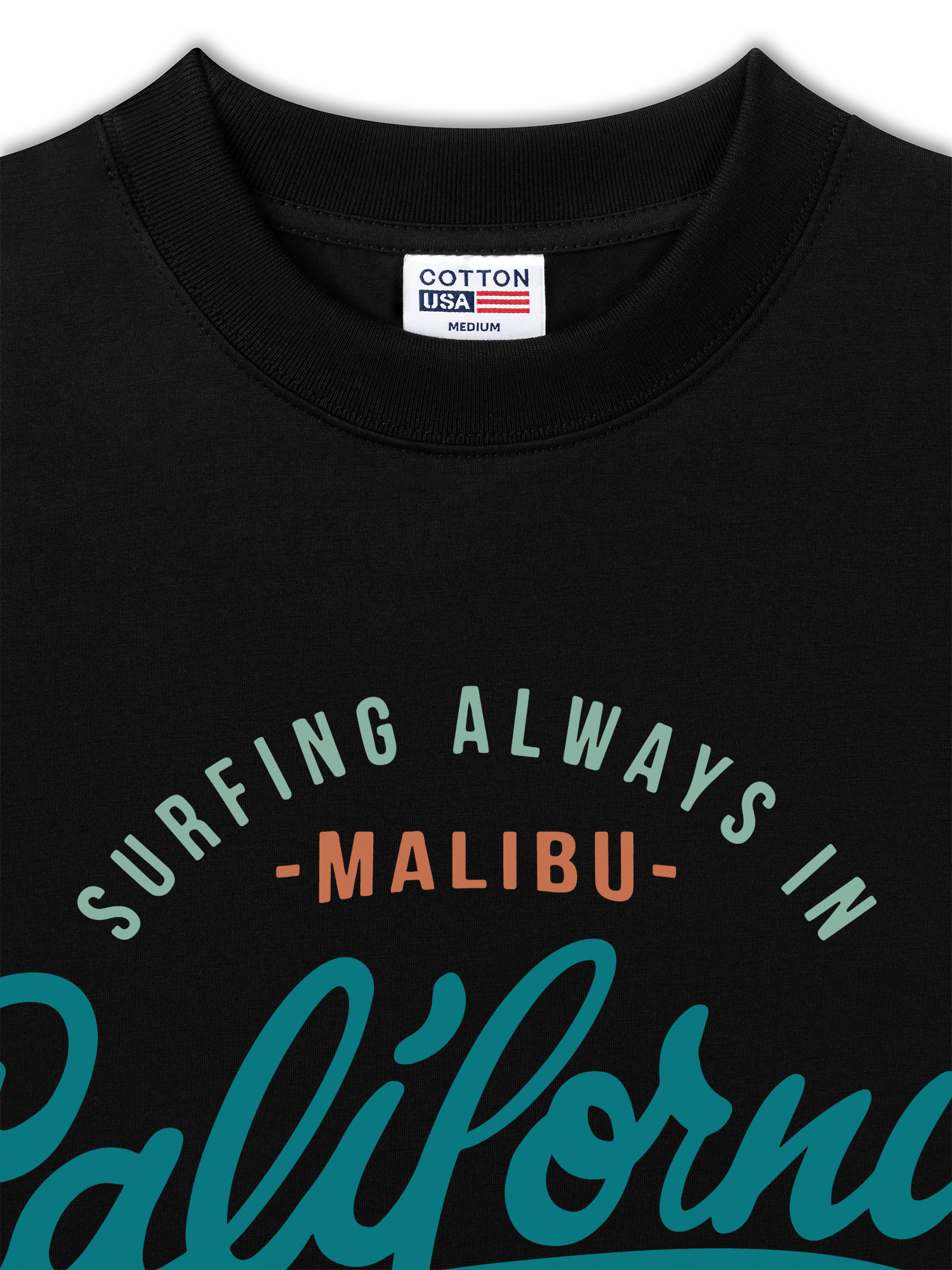 Áo Thun Relaxed Fit City Malibu West Coast