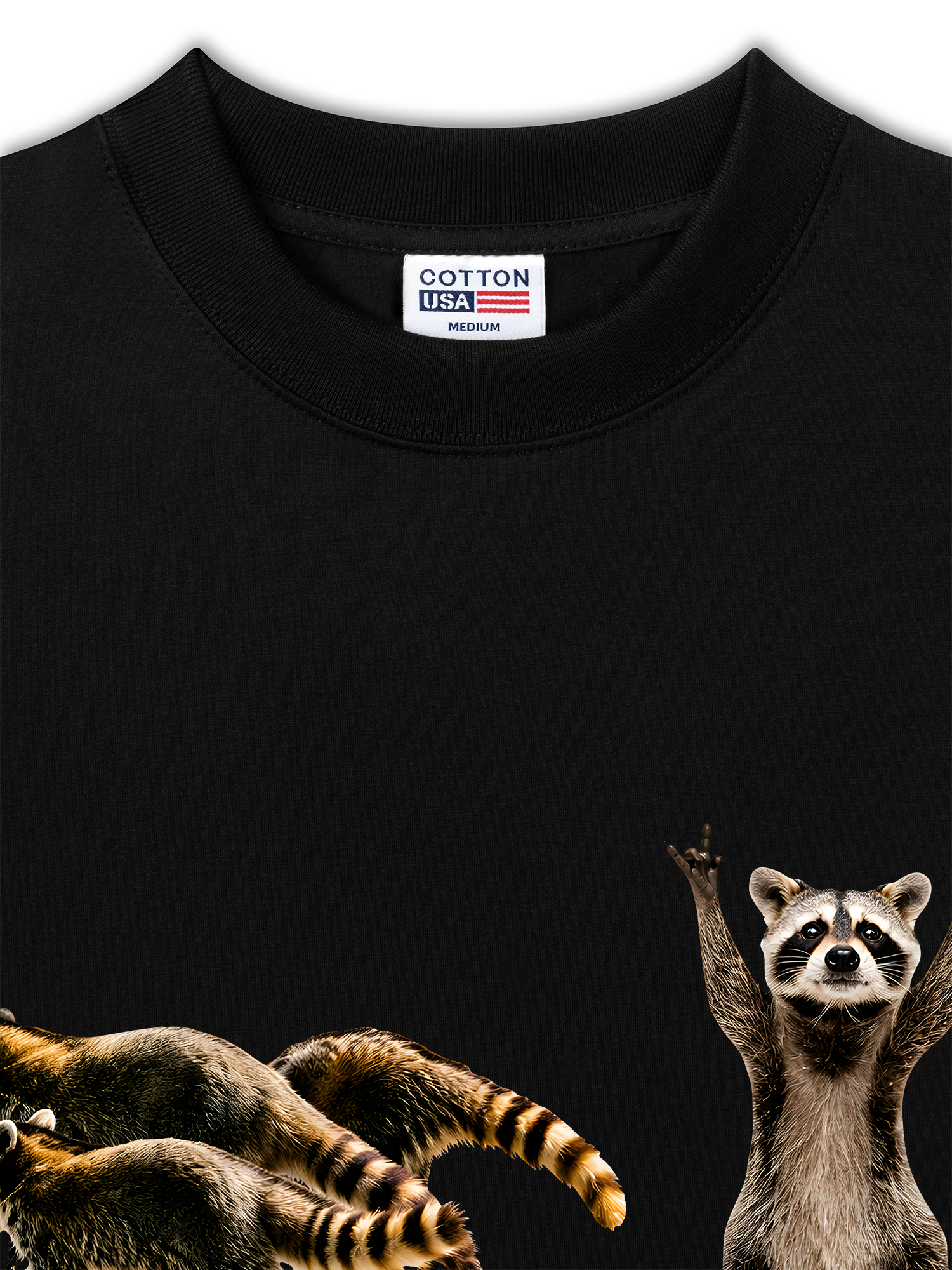Áo Thun Relaxed Fit I Just Gotta Be Me Raccoon