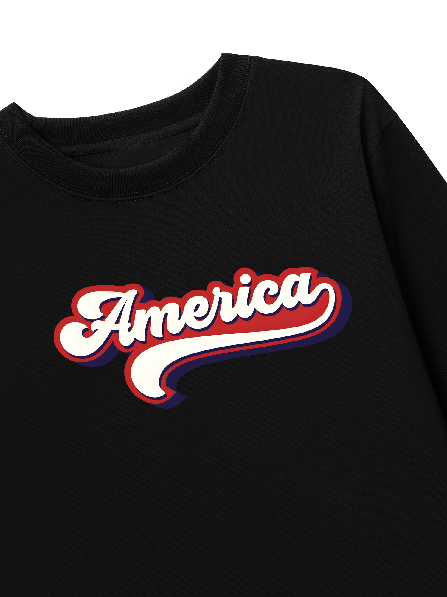 Áo Thun Dài Tay USA Vintage America