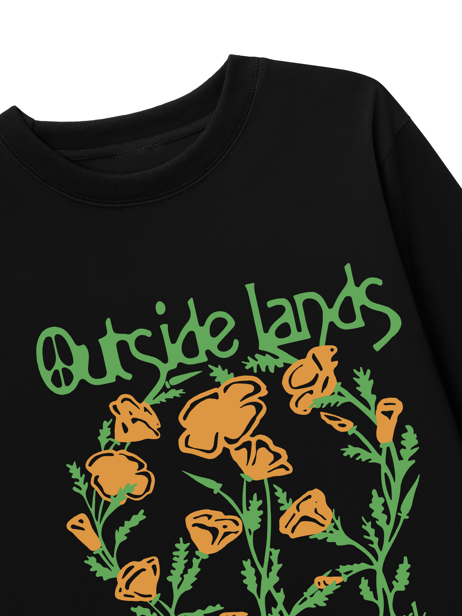 Áo Thun Dài Tay Floral Outside Lands