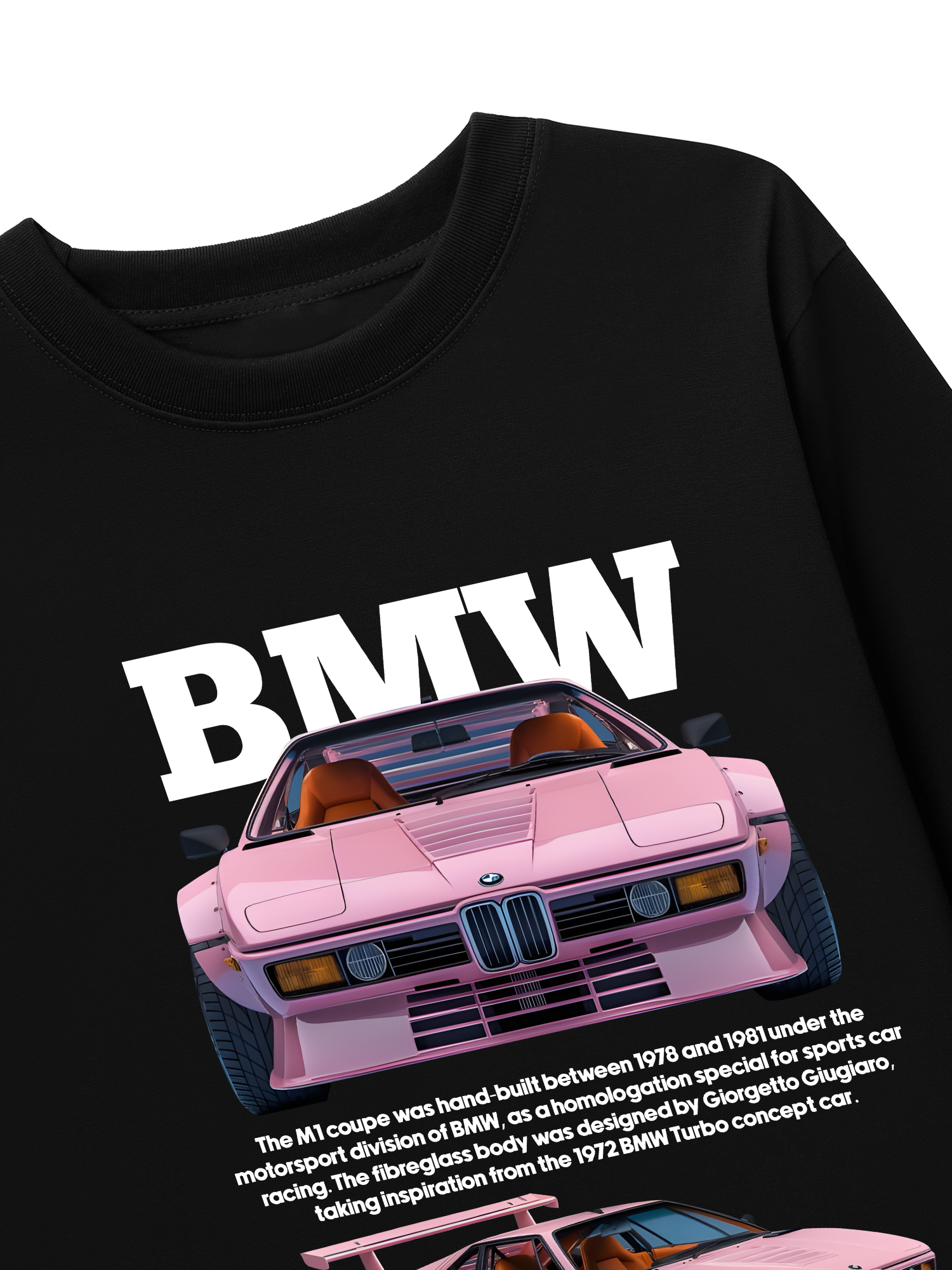 Áo Thun Dài Tay BMW M1 Pink