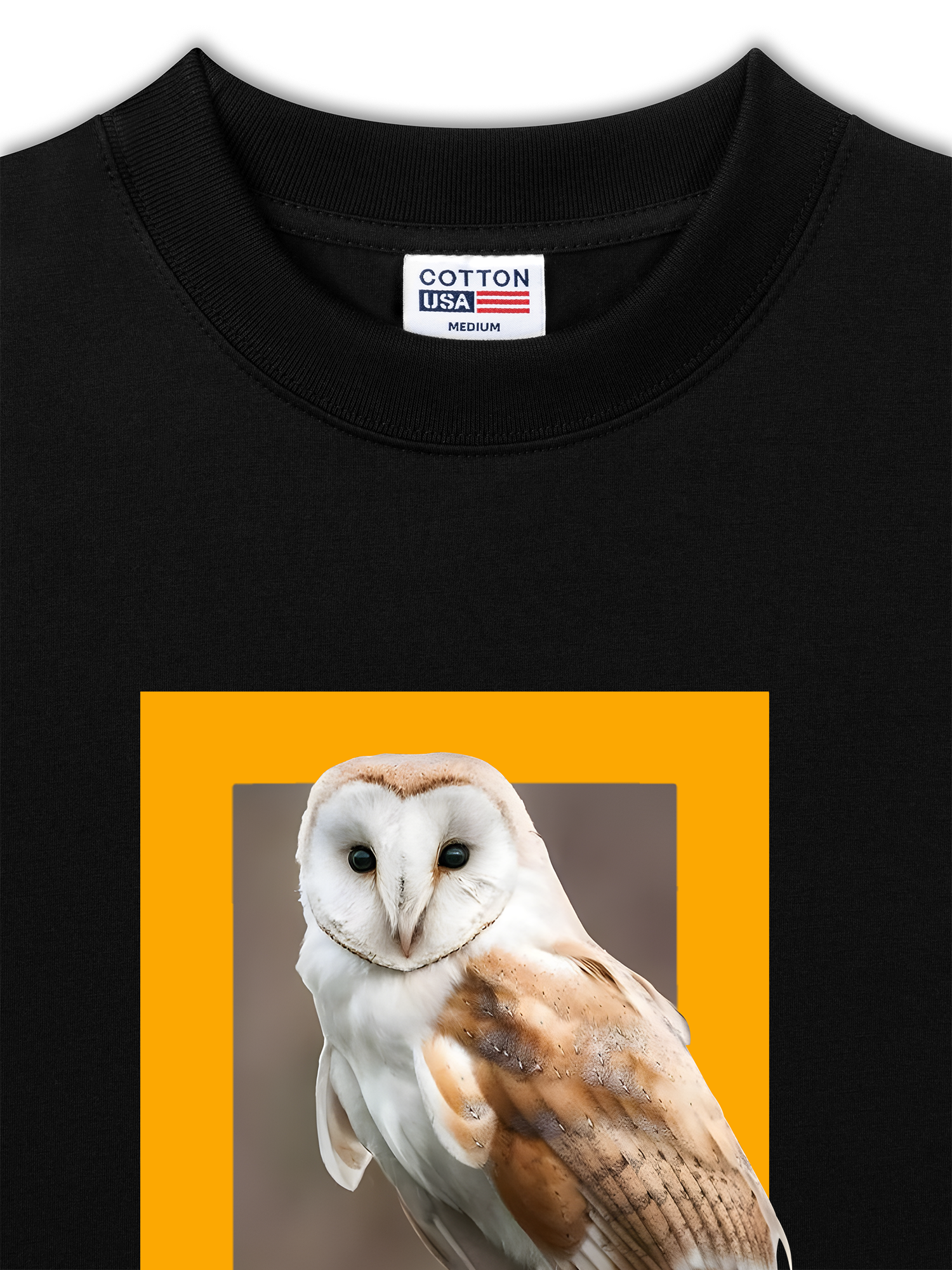 Áo Thun Relaxed Fit Wild Life Symbol Of Wisdow