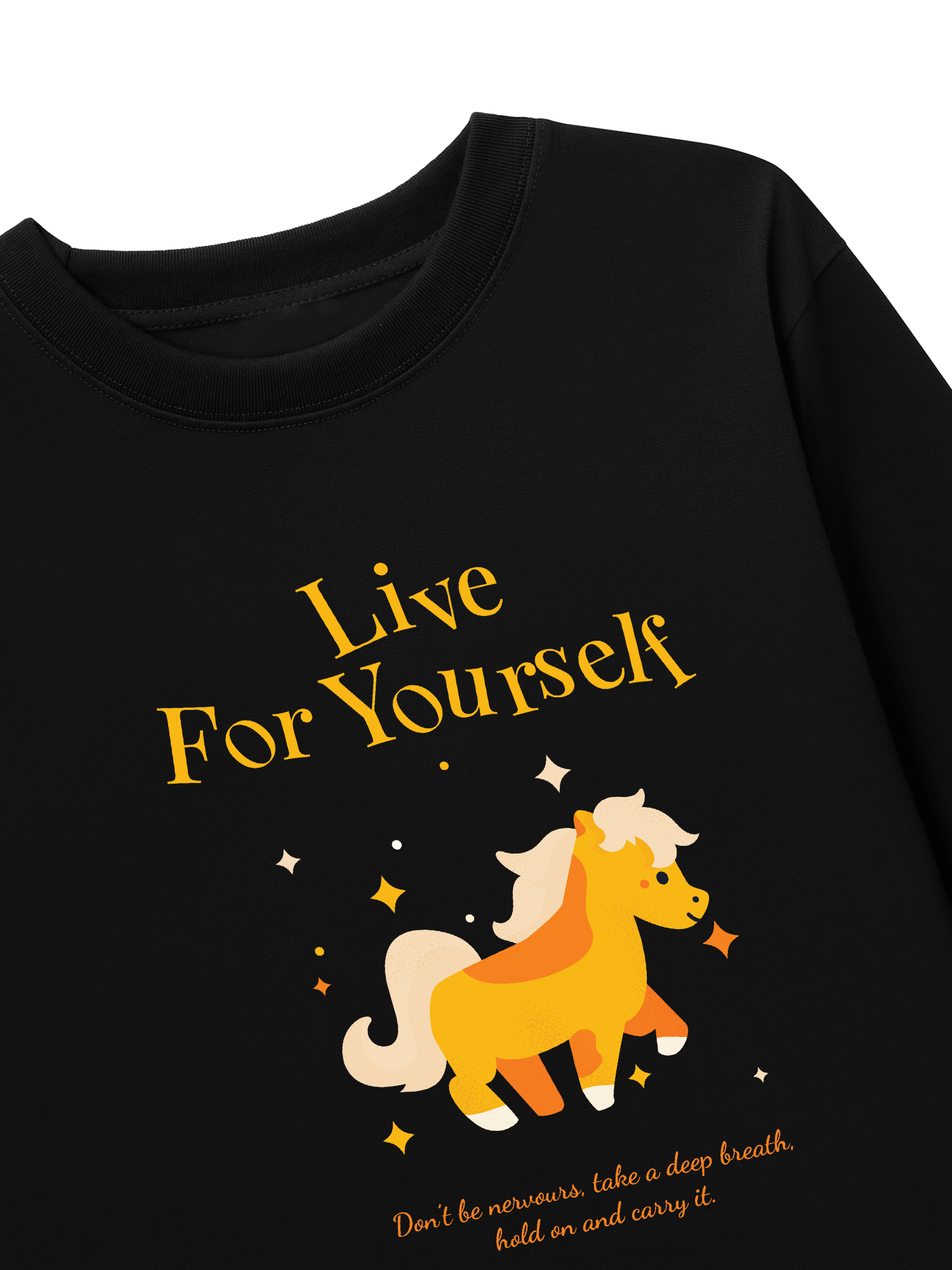 Áo Thun Dài Tay Live For Yourself