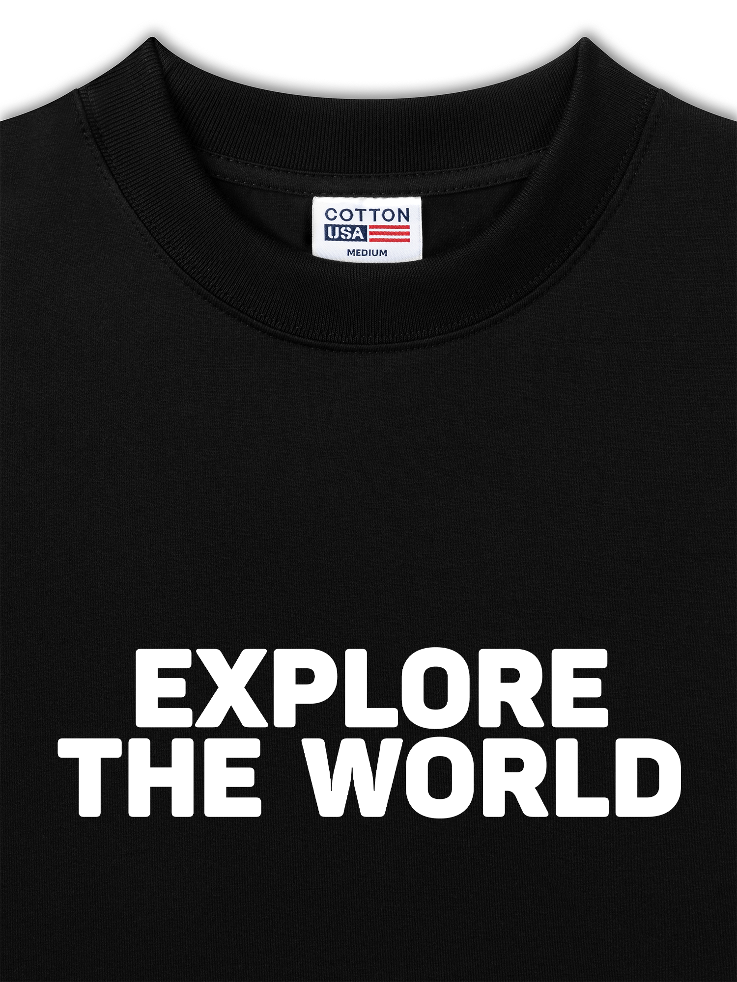 Áo Thun Relaxed Fit World Map