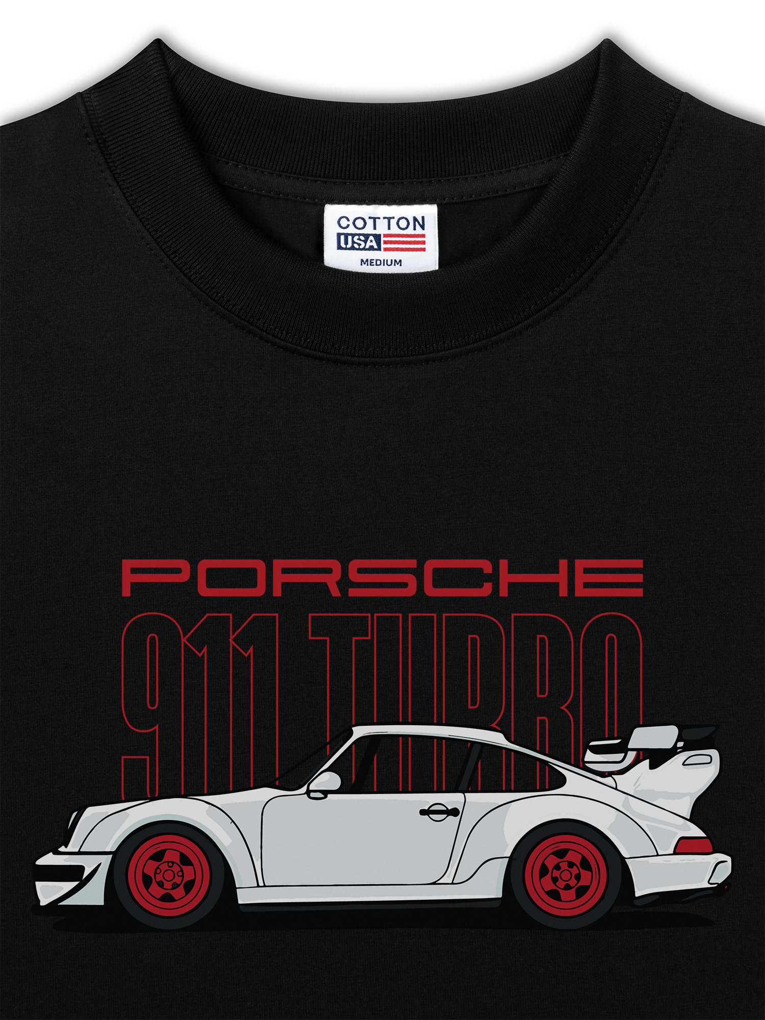 Áo Thun Relaxed Fit Porsche 911 Turbo