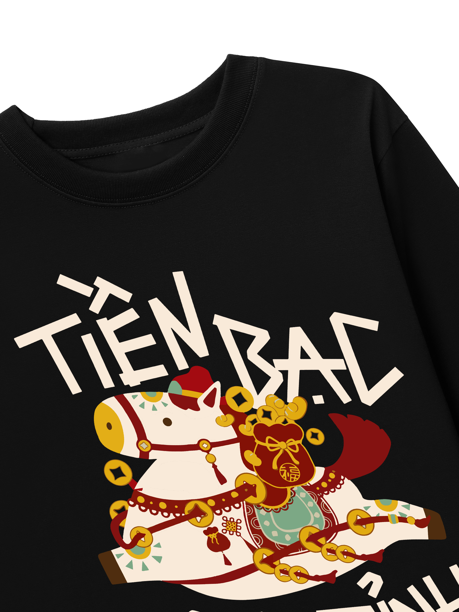 Áo Thun Dài Tay Tiền Bạc Rủng Rỉnh